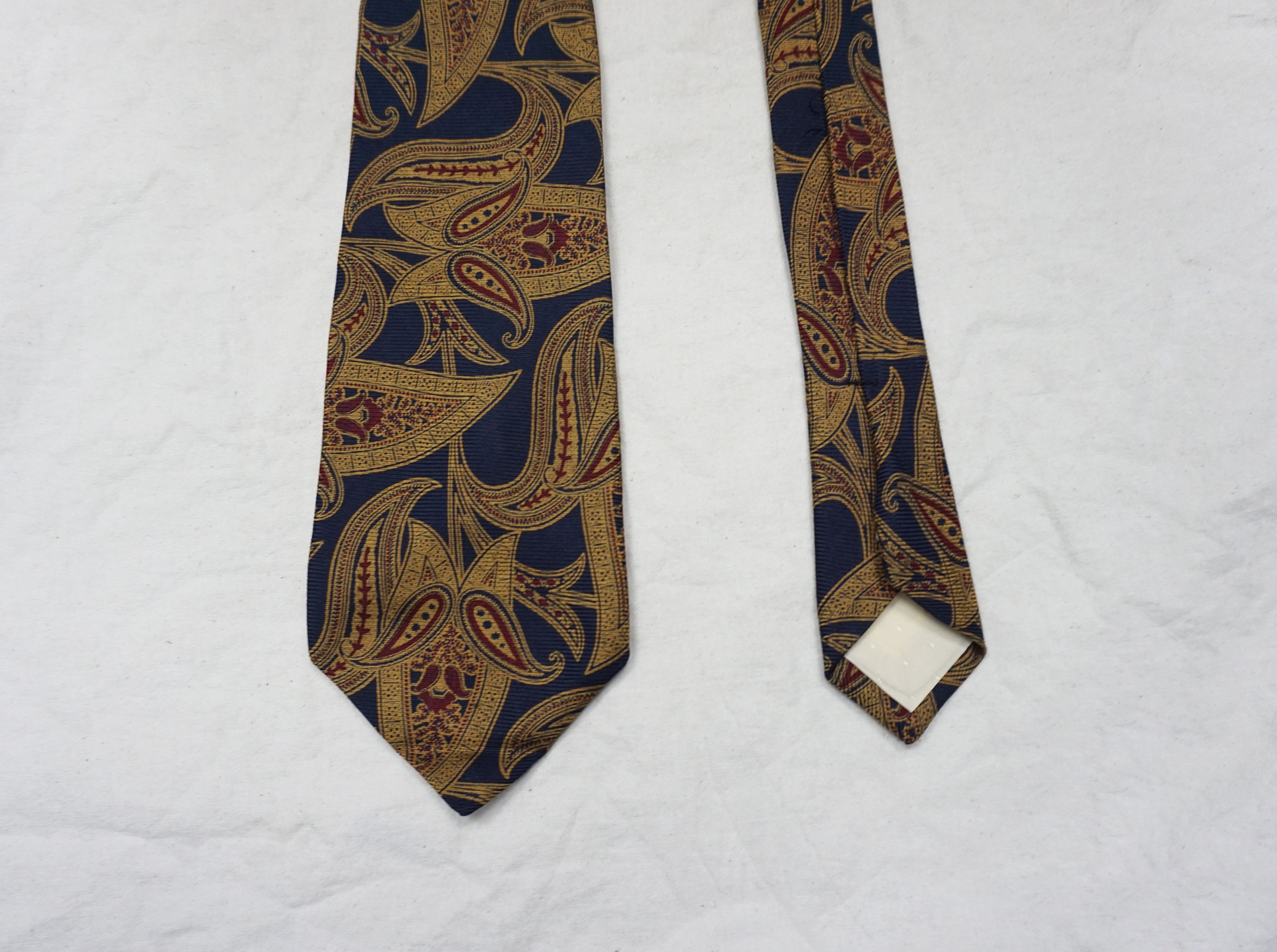 Other 80's Richel paisley Pattern Necktie Size ONE SIZE - 2 Thumbnail
