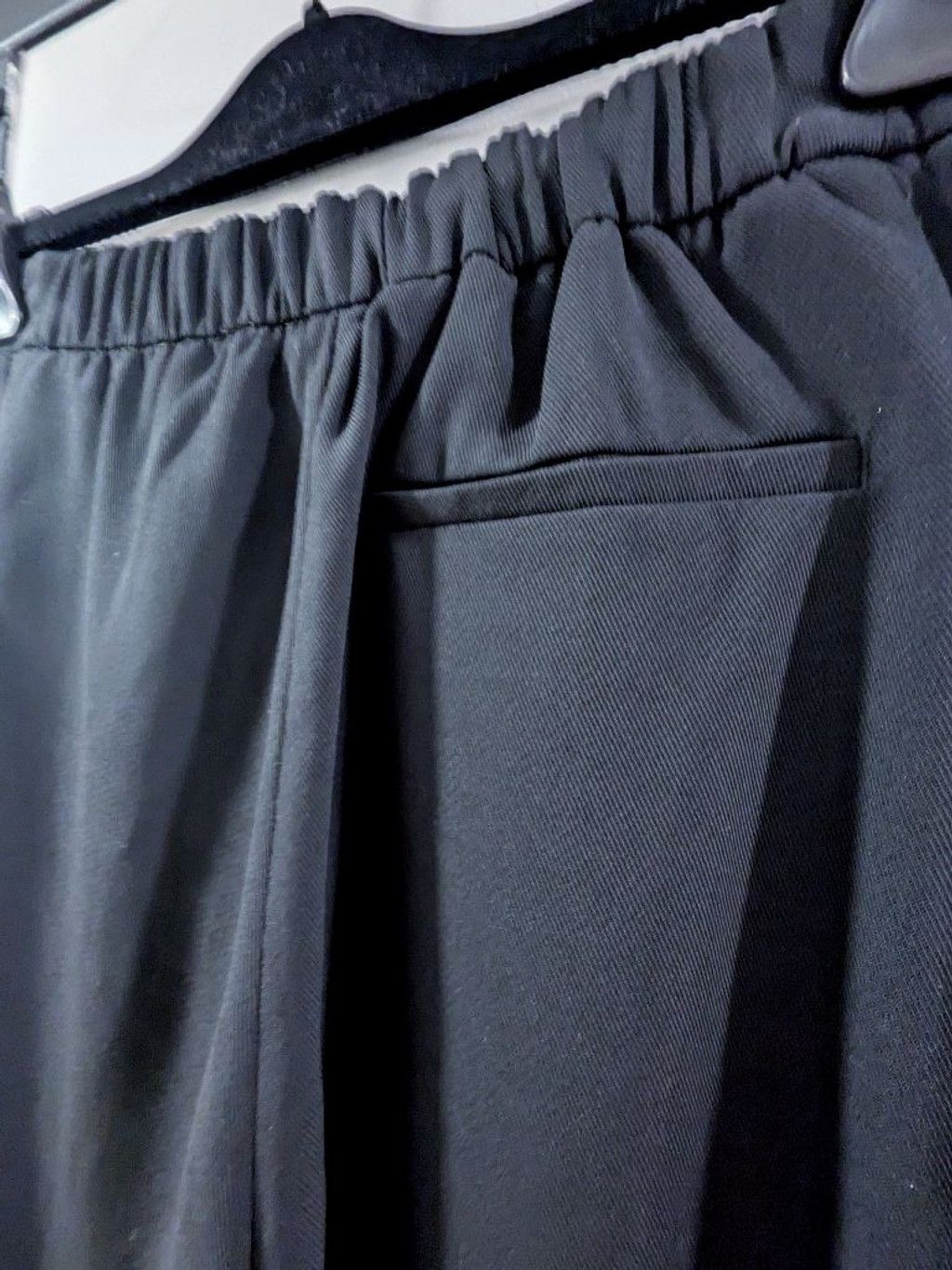 Reiss REISS Black Straight Leg Trousers Size UK10/US6 Size 28" / US 6 / IT 42 - 4 Thumbnail
