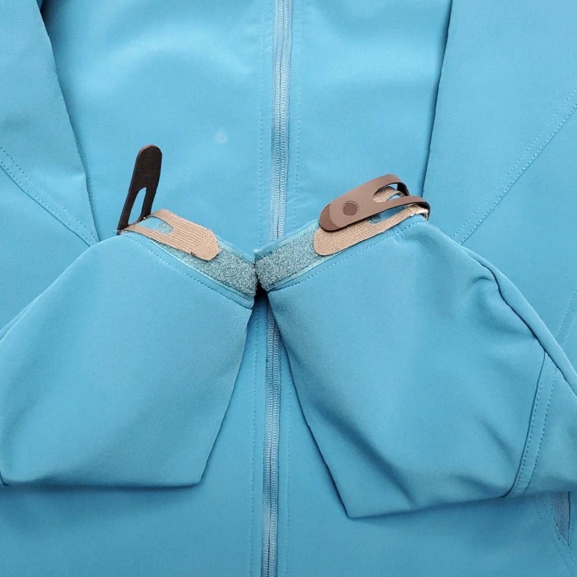 Black Diamond VINTAGE Black Diamond Jacket Women L Teal Softshell Full Zip Outdoors Gorp Size L / US 10 / IT 46 - 7 Thumbnail