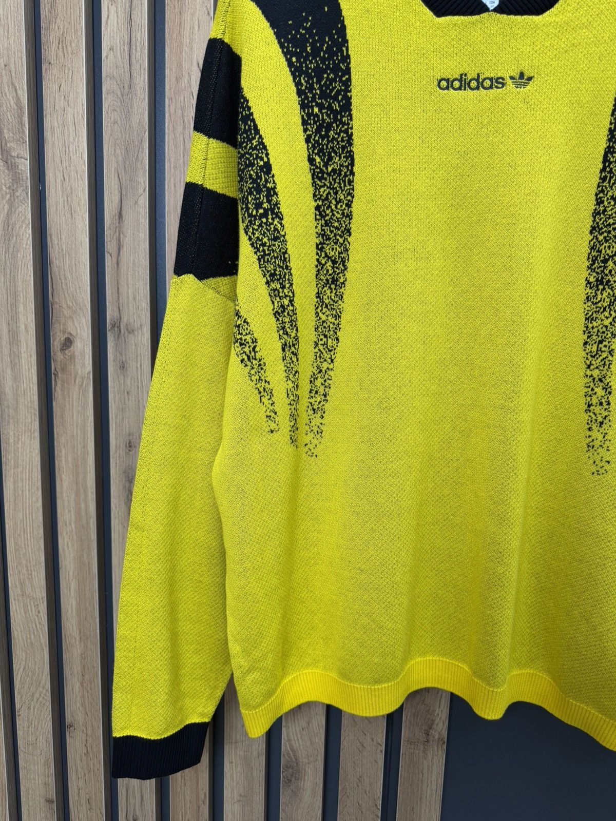 Adidas Adidas Santiago Loose Fully Fashion Knit Jersey Yellow Size US S / EU 44-46 / 1 - 3 Thumbnail