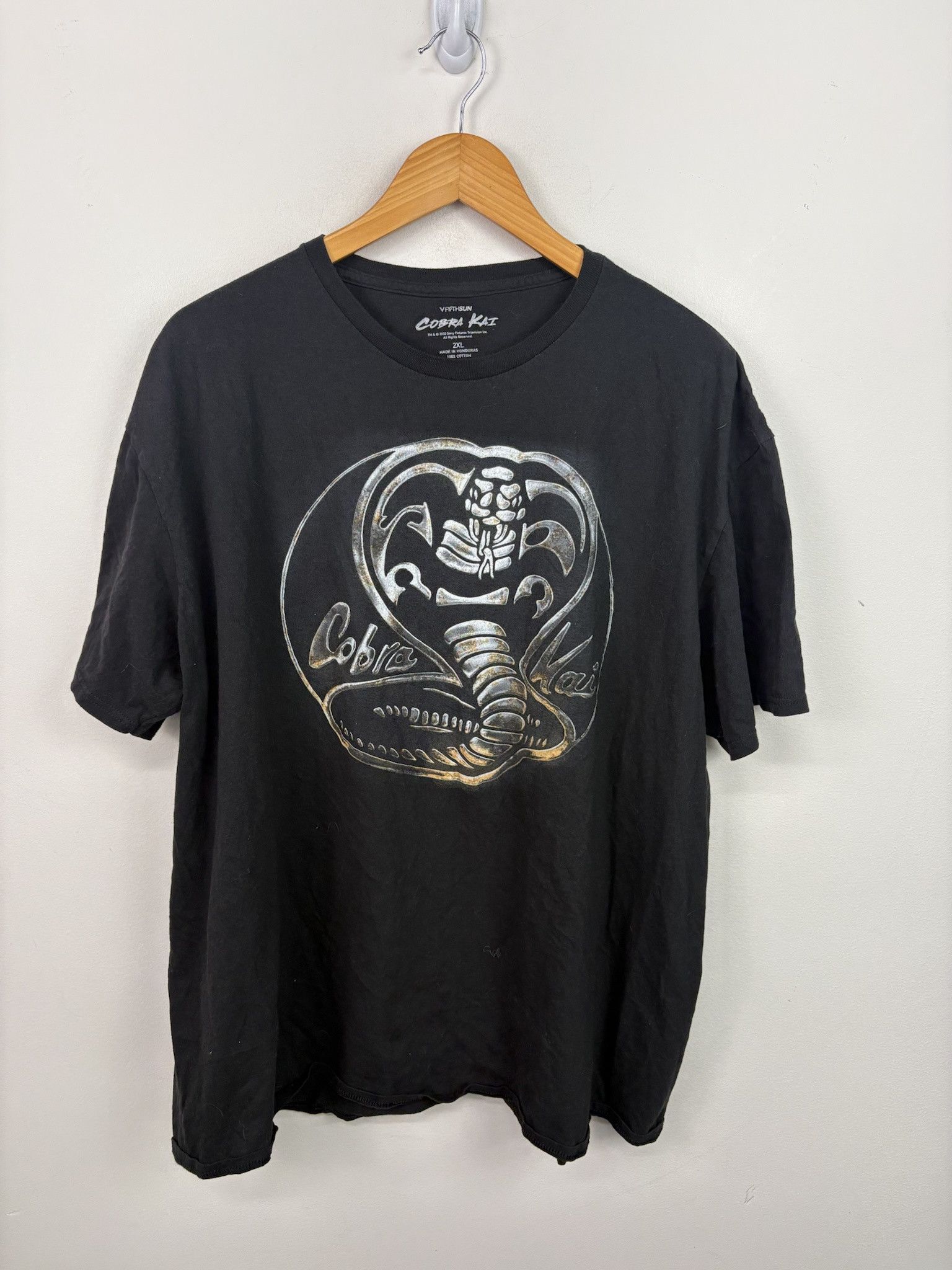 Vintage Y2K Cobra Kai Promo Tee Shirt Size US XXL / EU 58 / 5 - 1 Thumbnail