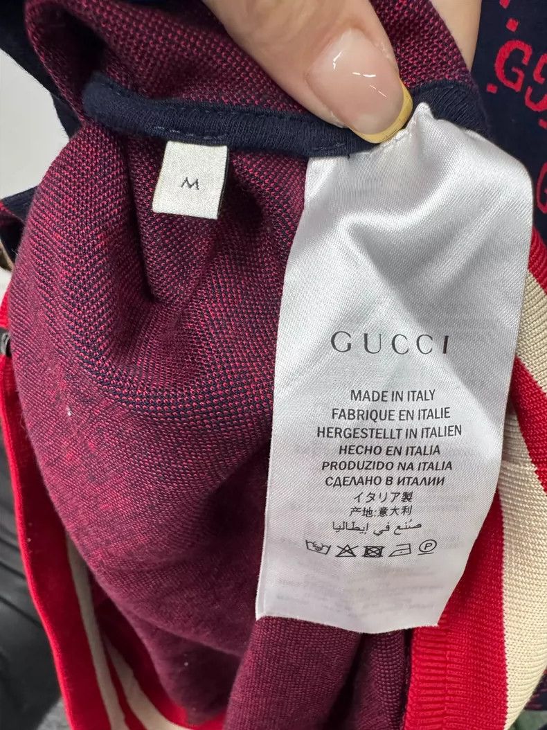 Gucci Gucci Classic gg jacquard stand-up collar zipper long-slee Size US M / EU 48-50 / 2 - 5 Thumbnail