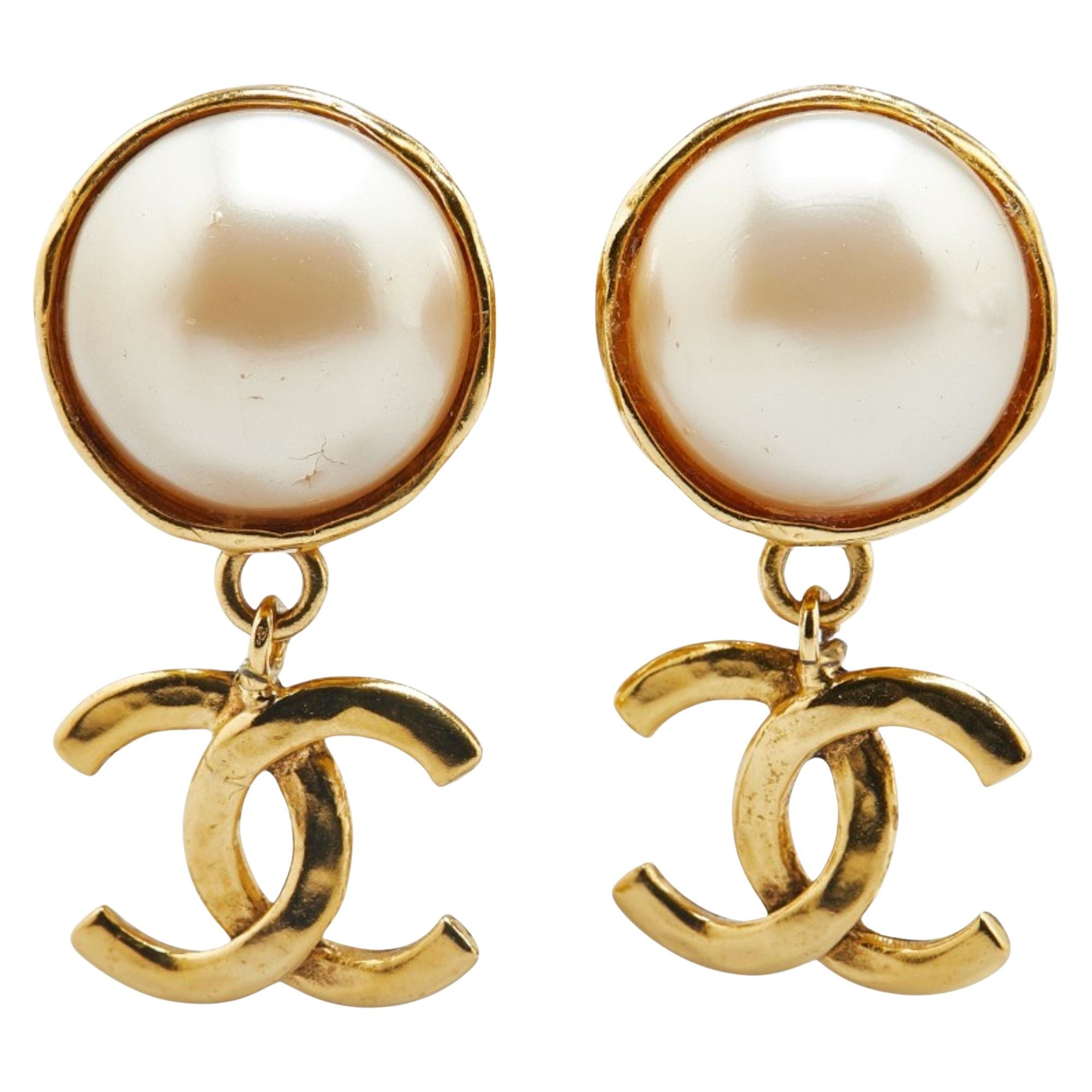 Chanel Chanel Coco Mark earring Size ONE SIZE - 1 Thumbnail
