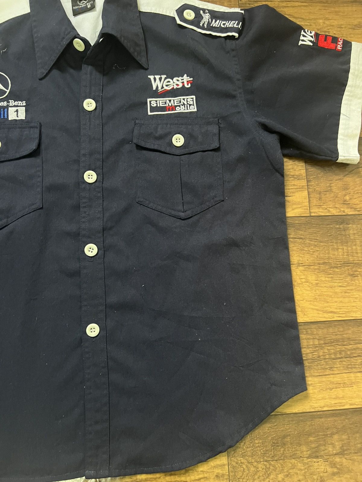 Mercedes-Benz Mercedes Benz West F1 Racing Team Shirt MotorsportCrew Style Size S / US 4 / IT 40 - 11 Thumbnail