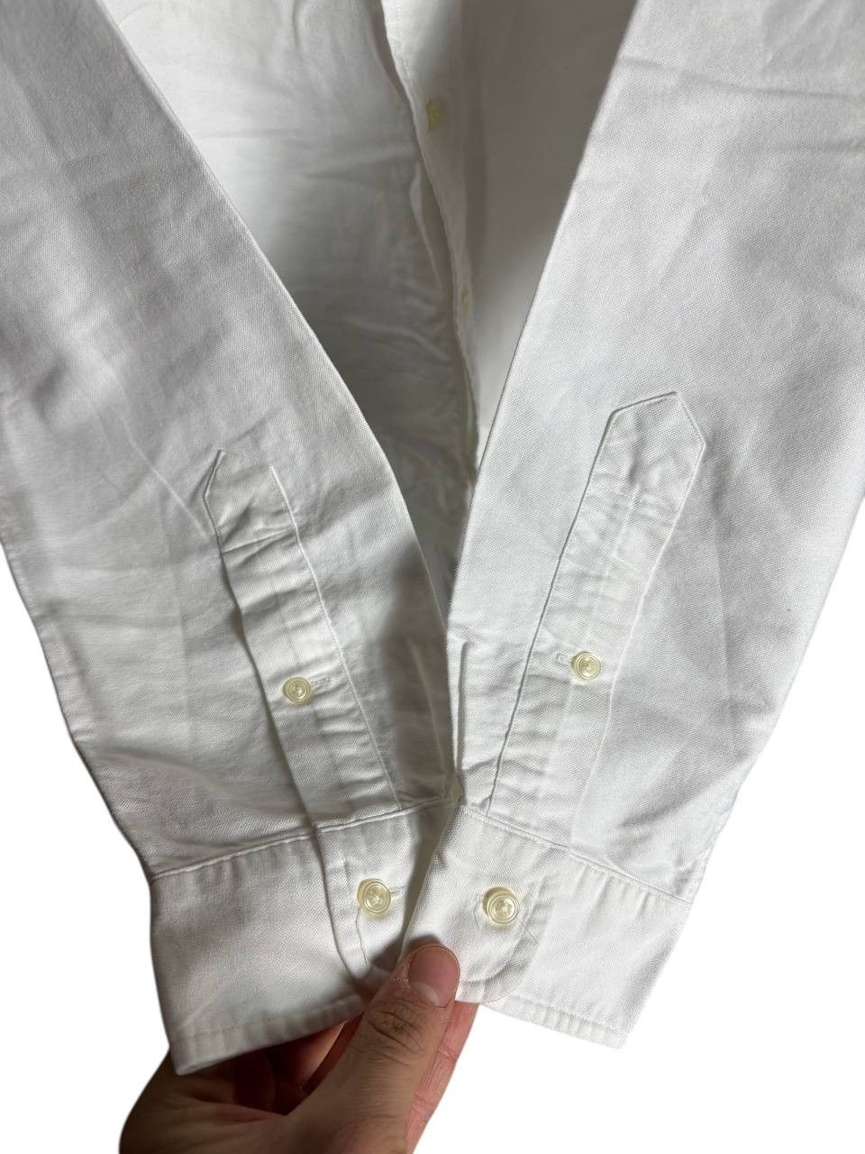 Polo Ralph Lauren Vintage Polo Ralph Lauren Side Logo Cotton Dutton Down Shirt Size US M / EU 48-50 / 2 - 6 Thumbnail