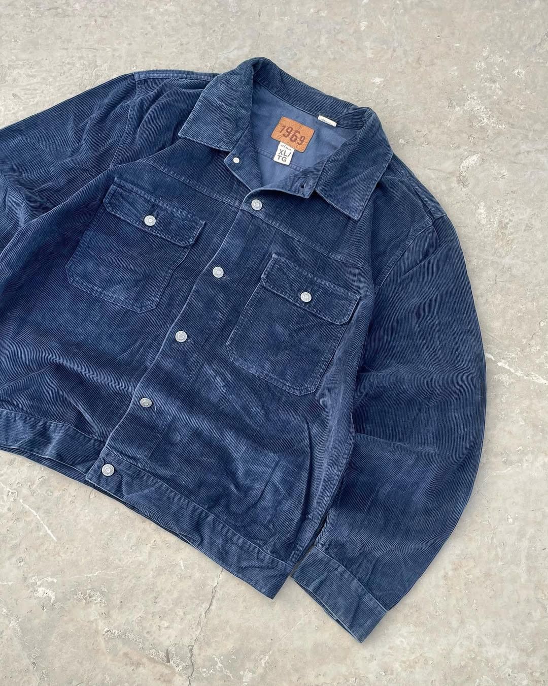 Gap × Vintage Vintage 90's GAP Corduroy Dubble Pocket Shirt Size US XL / EU 56 / 4 - 2 Thumbnail