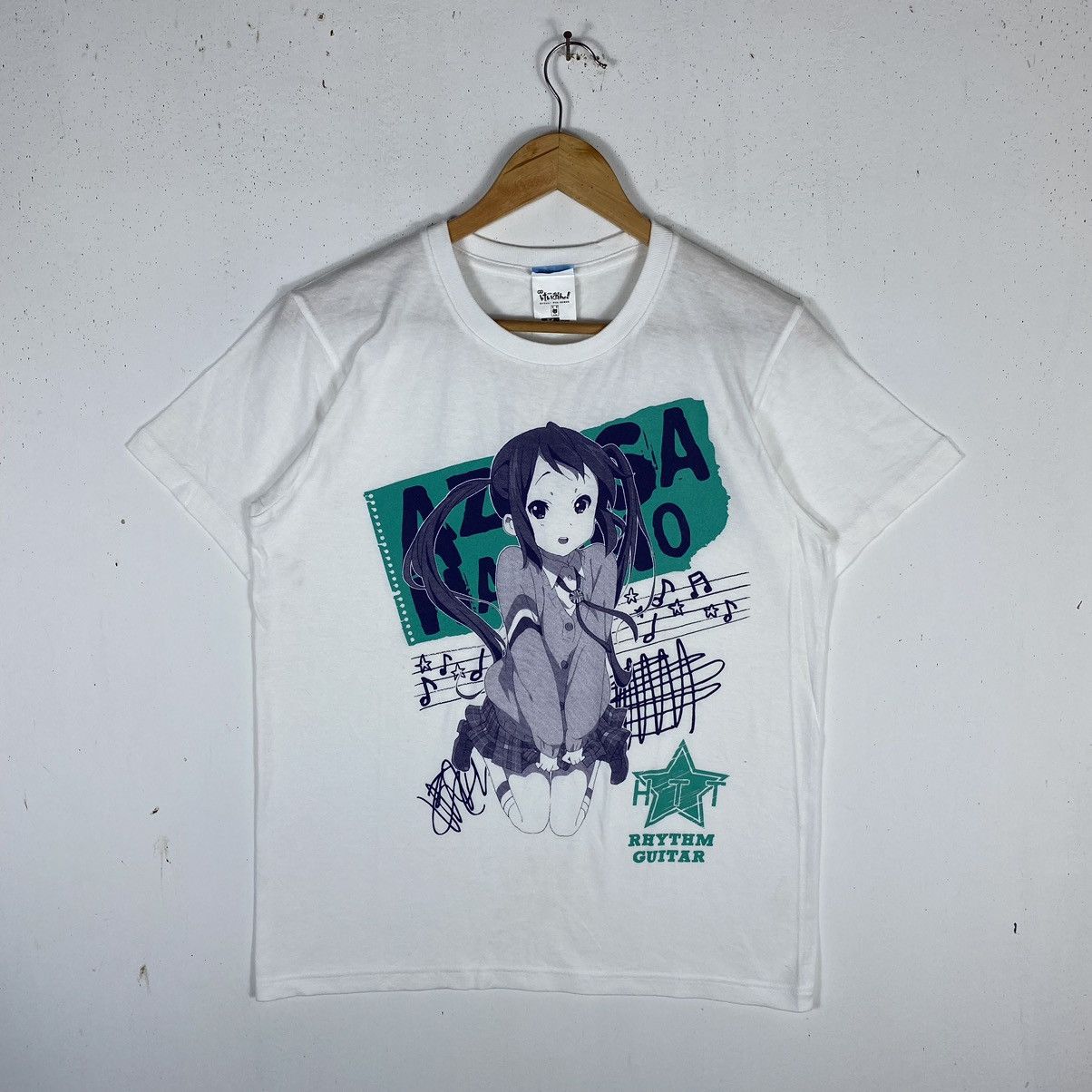Anime × Vintage Vintage K-ON AZUSA NAKANO Anime Manga Graphic Cospa Tee Size US M / EU 48-50 / 2 - 2 Thumbnail