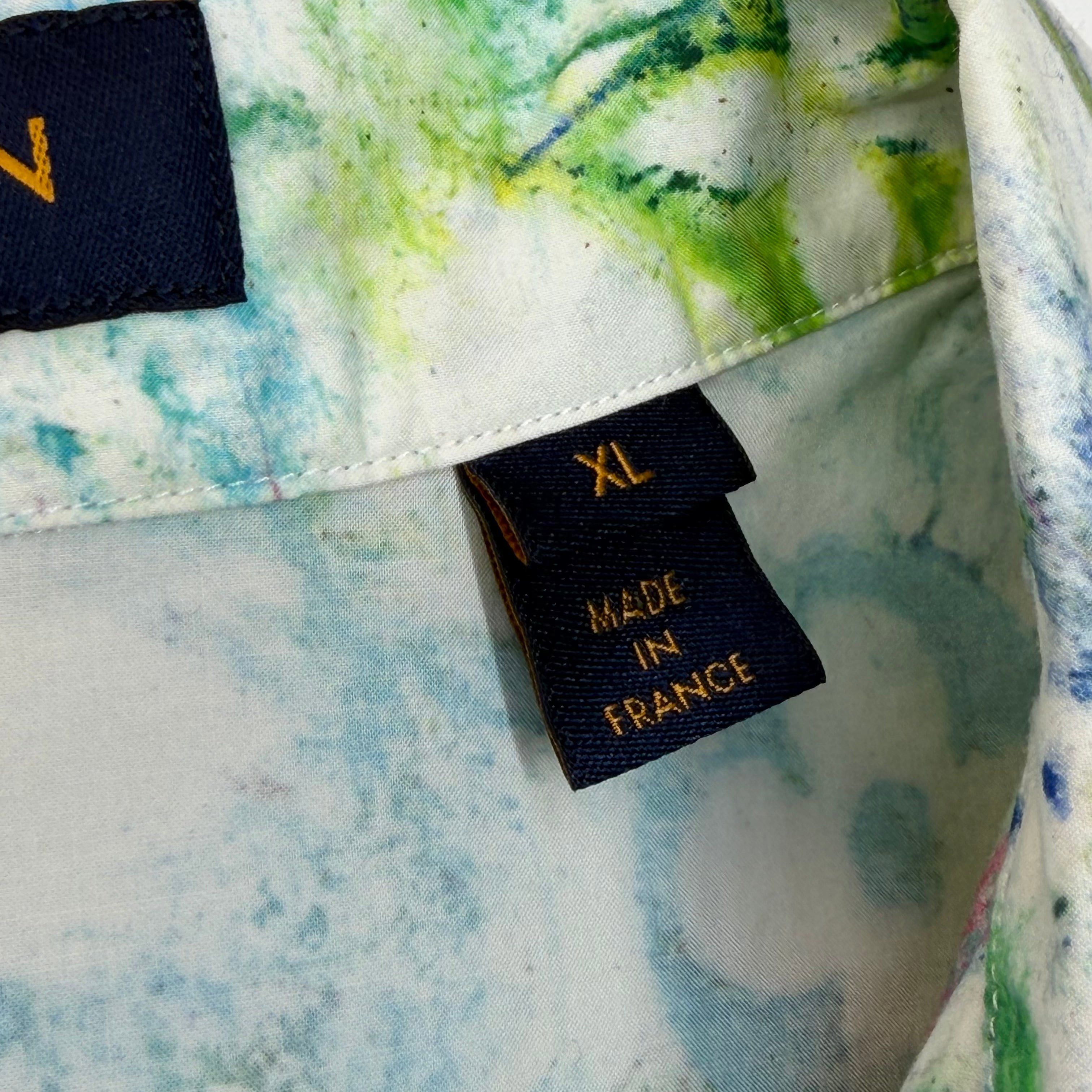 Louis Vuitton Louis Vuitton Multicolor Pastel Monogram Shirt XL Size US XL / EU 56 / 4 - 6 Thumbnail