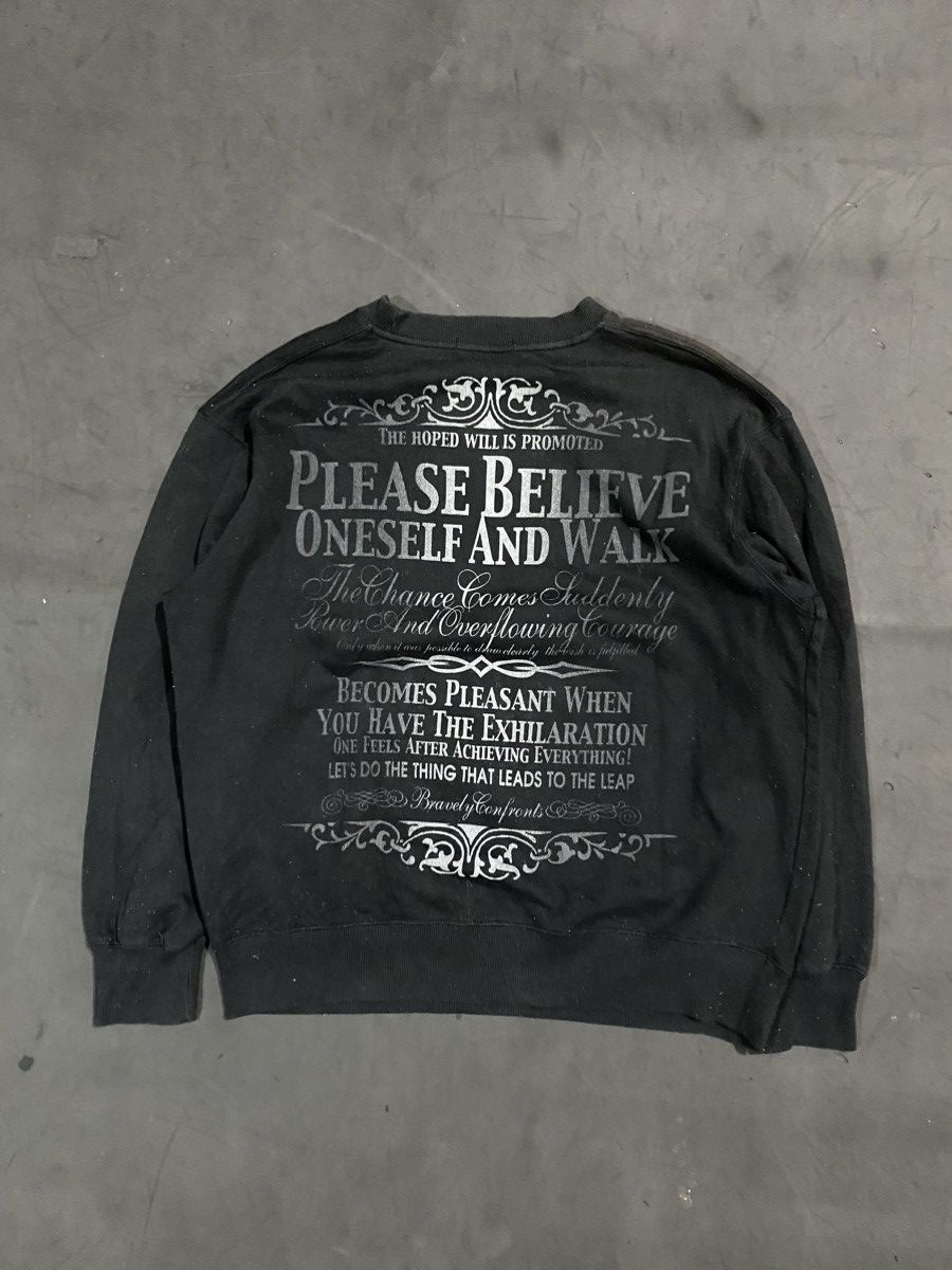 If Six Was Nine 💸BINDINGOFFER💸Poem Sweatshirt Japanese Tribal Lgb Ifsix Size US L / EU 52-54 / 3 - 3 Thumbnail