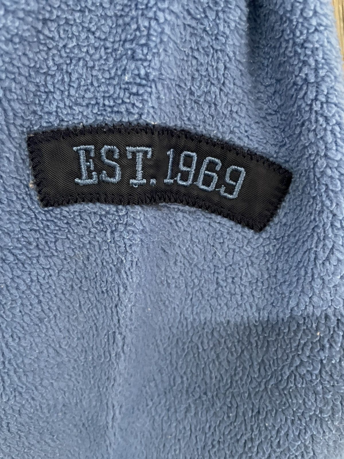 Gap × Vintage Gap light blue fleece hoodie big logo vintage Size US S / EU 44-46 / 1 - 7 Thumbnail
