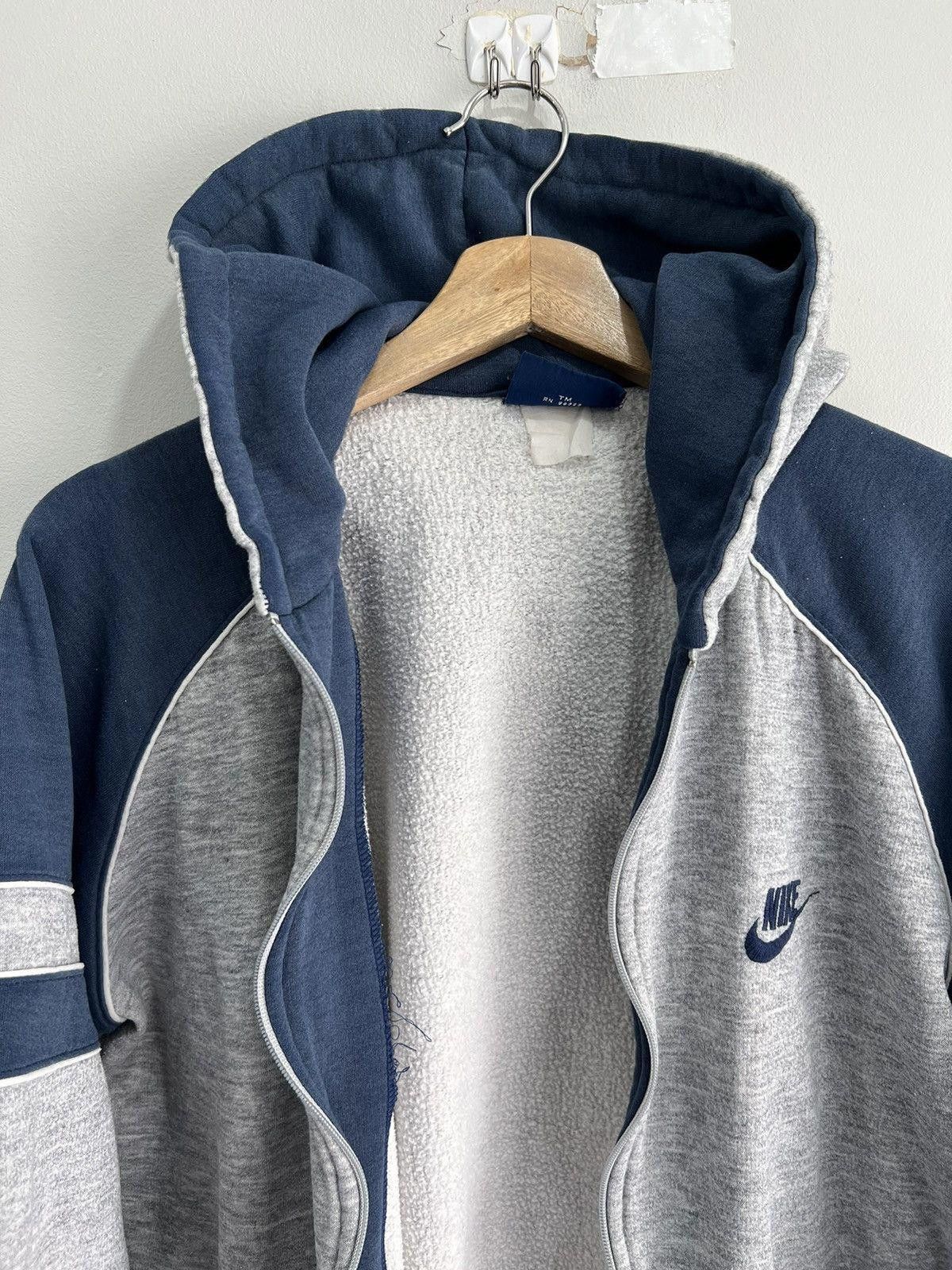 Nike Vintage 80s Nike Hoodie Sweatwr broken zip Size US S / EU 44-46 / 1 - 6 Thumbnail