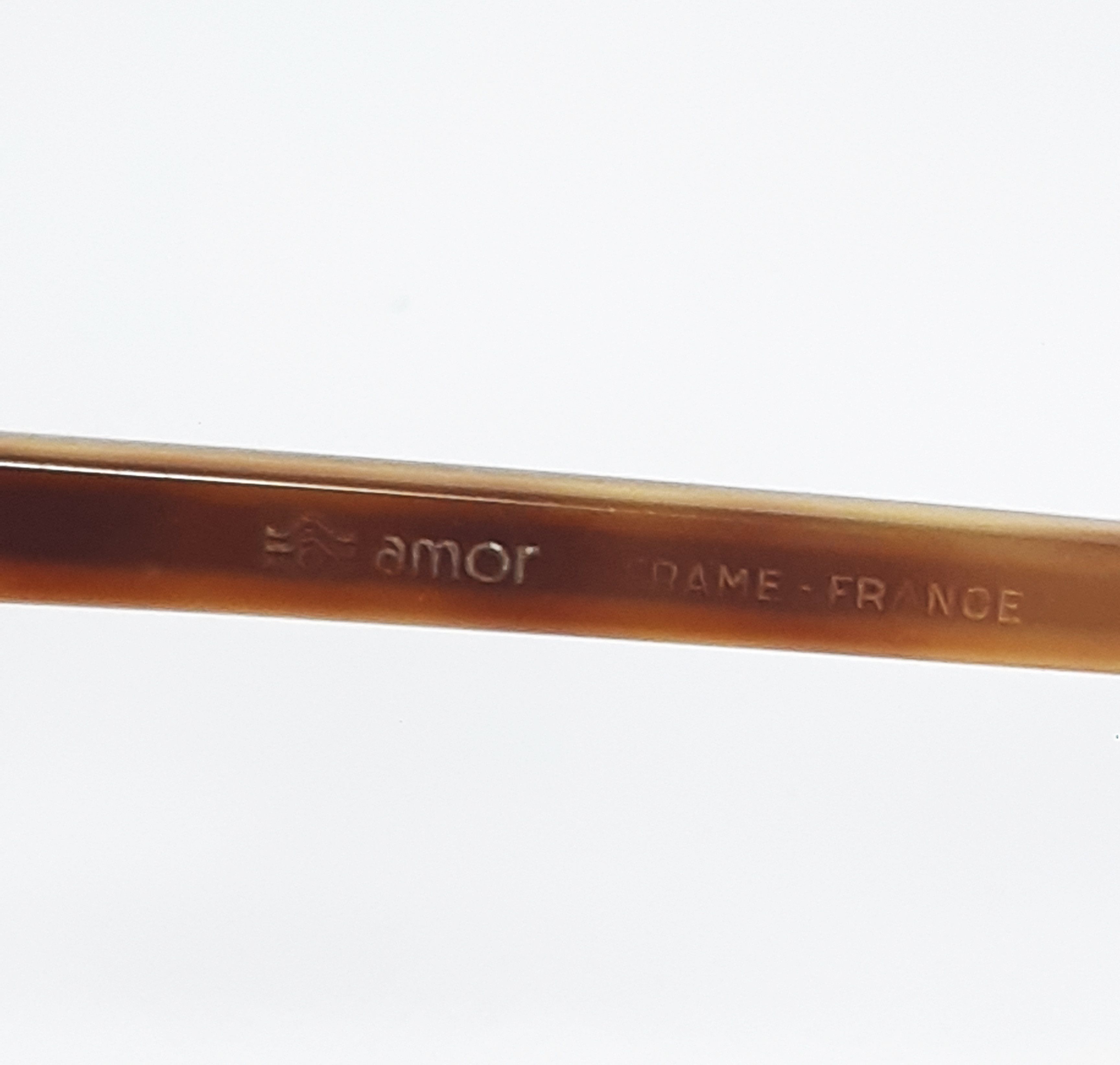 Other Vintage AMOR France Gold Filled Eyeglasses Frame Size ONE SIZE - 7 Thumbnail
