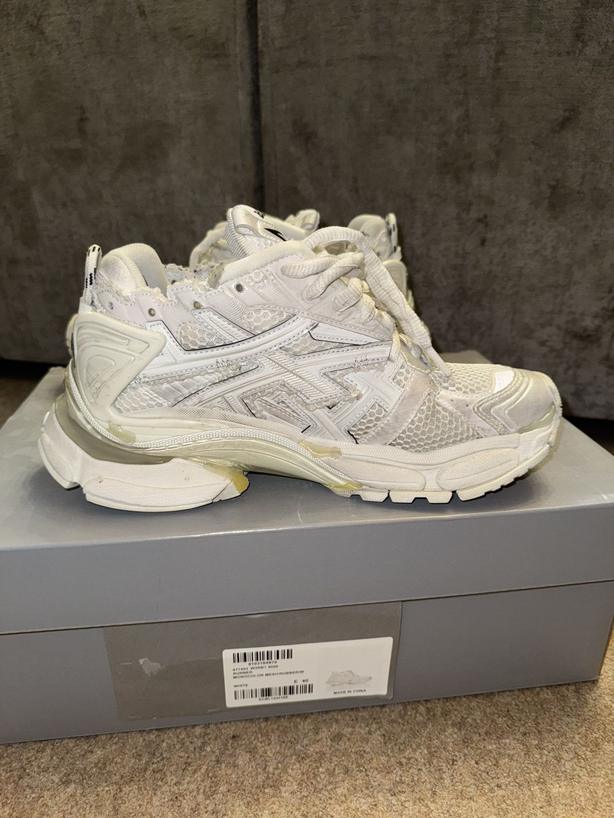 Balenciaga Balenciga runner white size us 8 Size US 8 / EU 41 - 7 Thumbnail