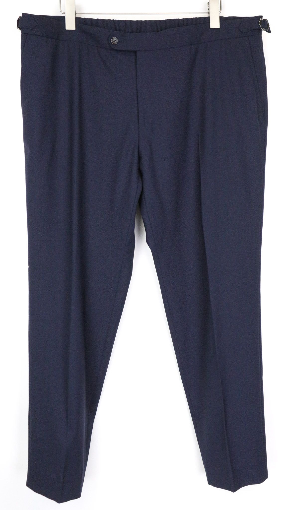 Suitsupply SOHO UK44R Navy Blue Slim Wool Trousers 78840 Size US 44 / EU 60 - 1 Thumbnail