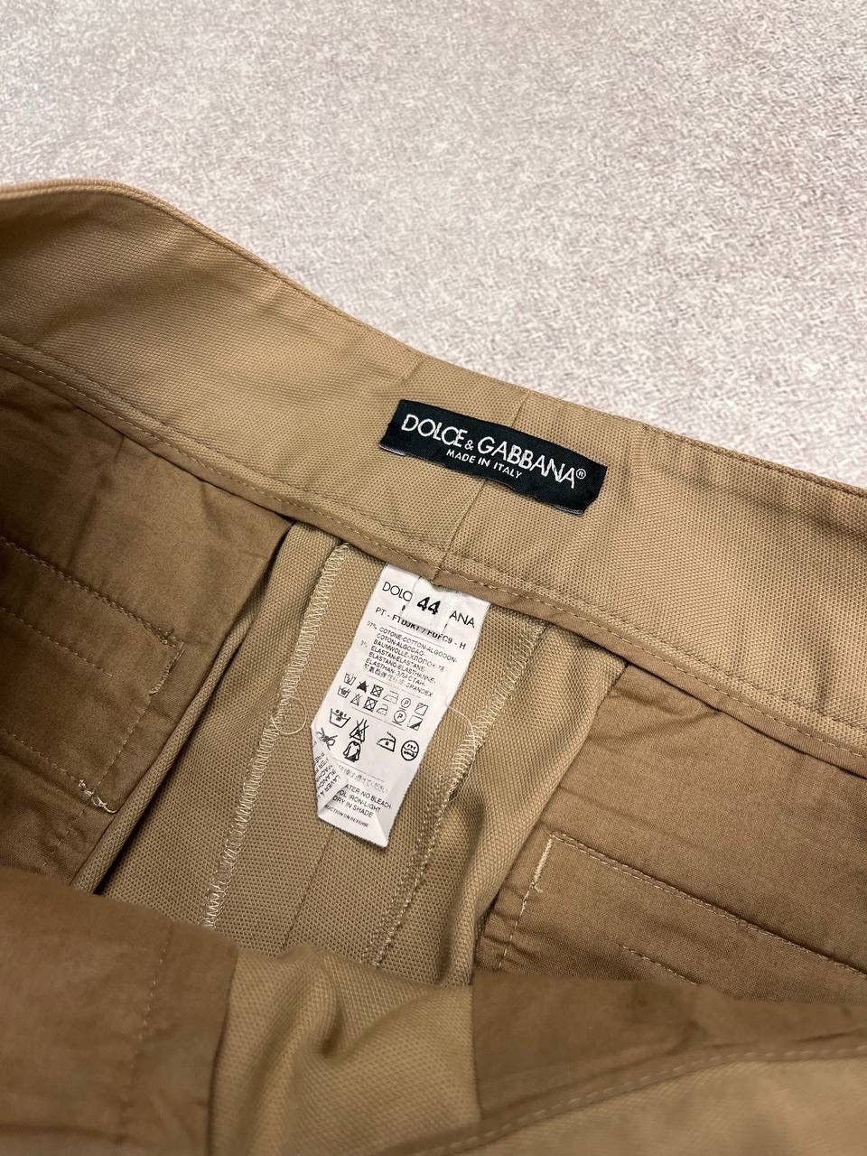 Dolce & Gabbana Vintage Dolce&Gabbana Chino Pants Y2K 44 Size 30" / US 8 / IT 44 - 4 Thumbnail
