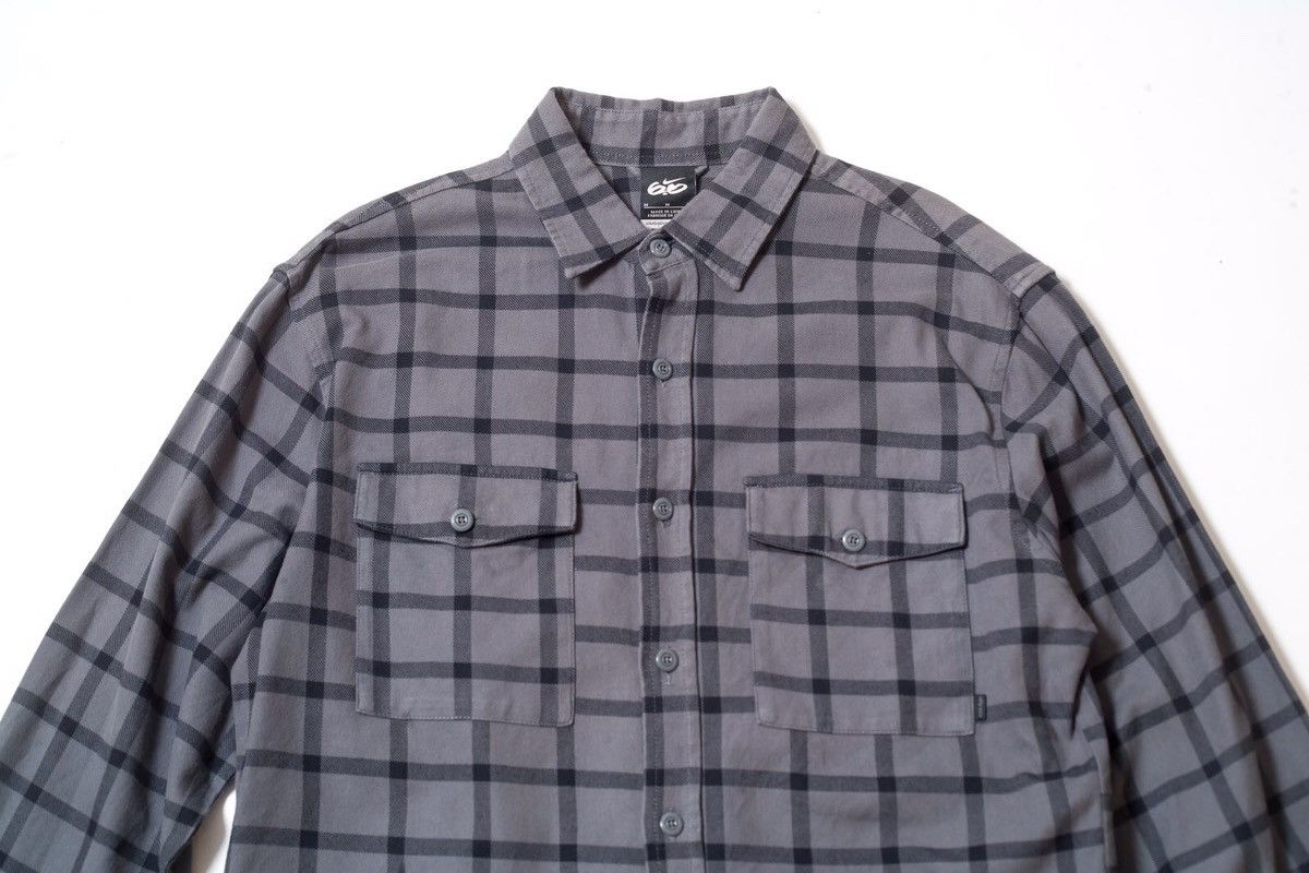Nike Nike 6.0 vintage flannel overshirt shirt Size US M / EU 48-50 / 2 - 3 Thumbnail