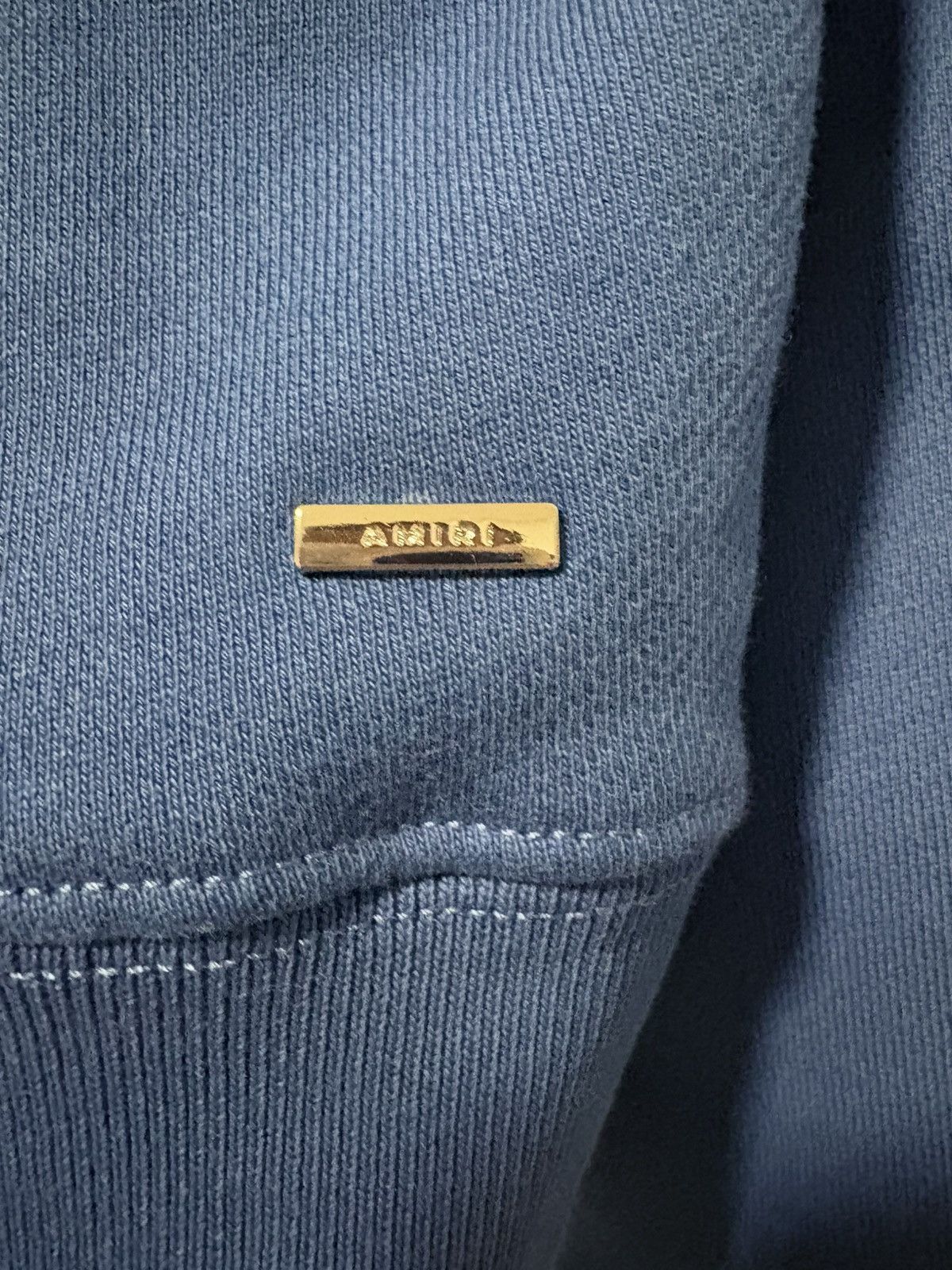 Amiri NEW Amiri Core Logo Blue Heavyweight Hoodie Size X-LARGE Size US XL / EU 56 / 4 - 11 Thumbnail