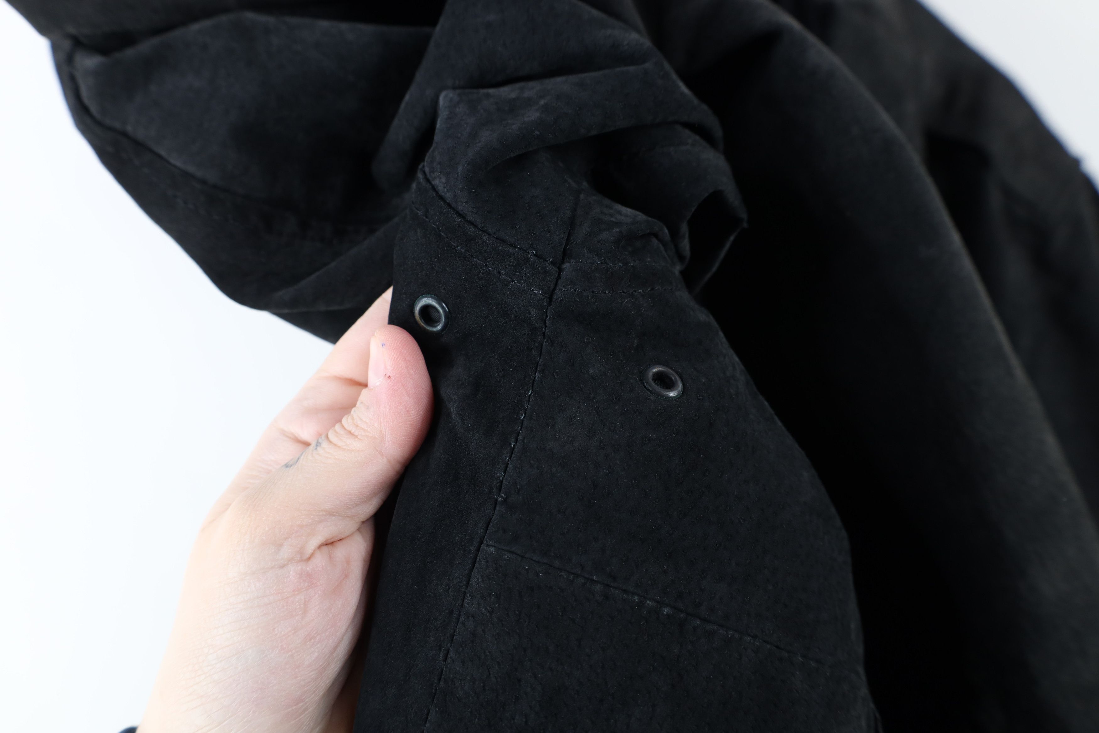 Vintage Vintage 90s Streetwear Leather Flight Bomber Jacket Black Size US M / EU 48-50 / 2 - 9 Thumbnail