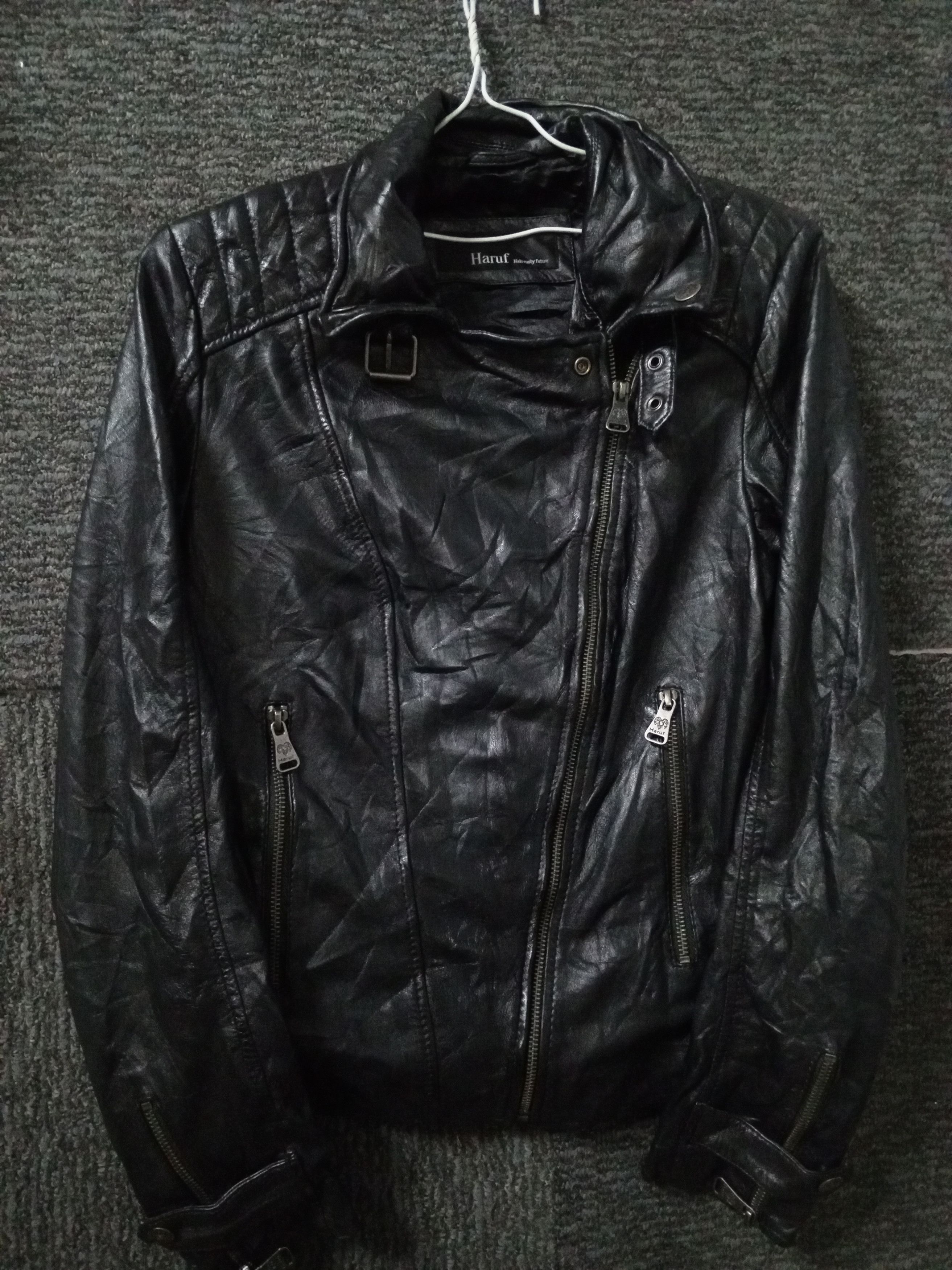 Japanese Brand Haruf japanbrands leather jacket Size XS / US 0-2 / IT 36-38 - 1 Thumbnail