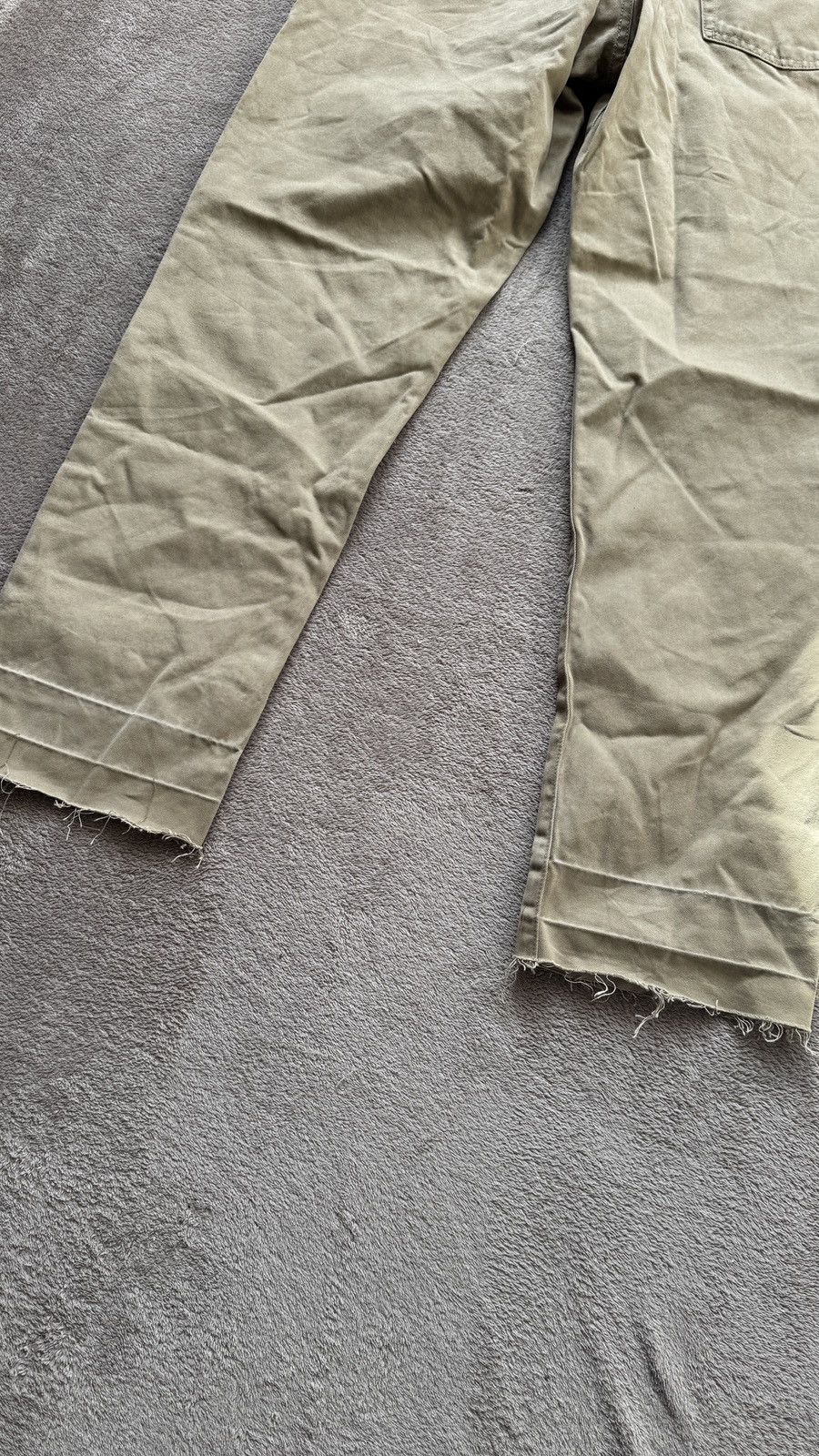 Japanese Brand Armani Faded Cropped Jeans Y2K lgb ifsixwasnine diesel cdg Size US 32 / EU 48 - 3 Thumbnail