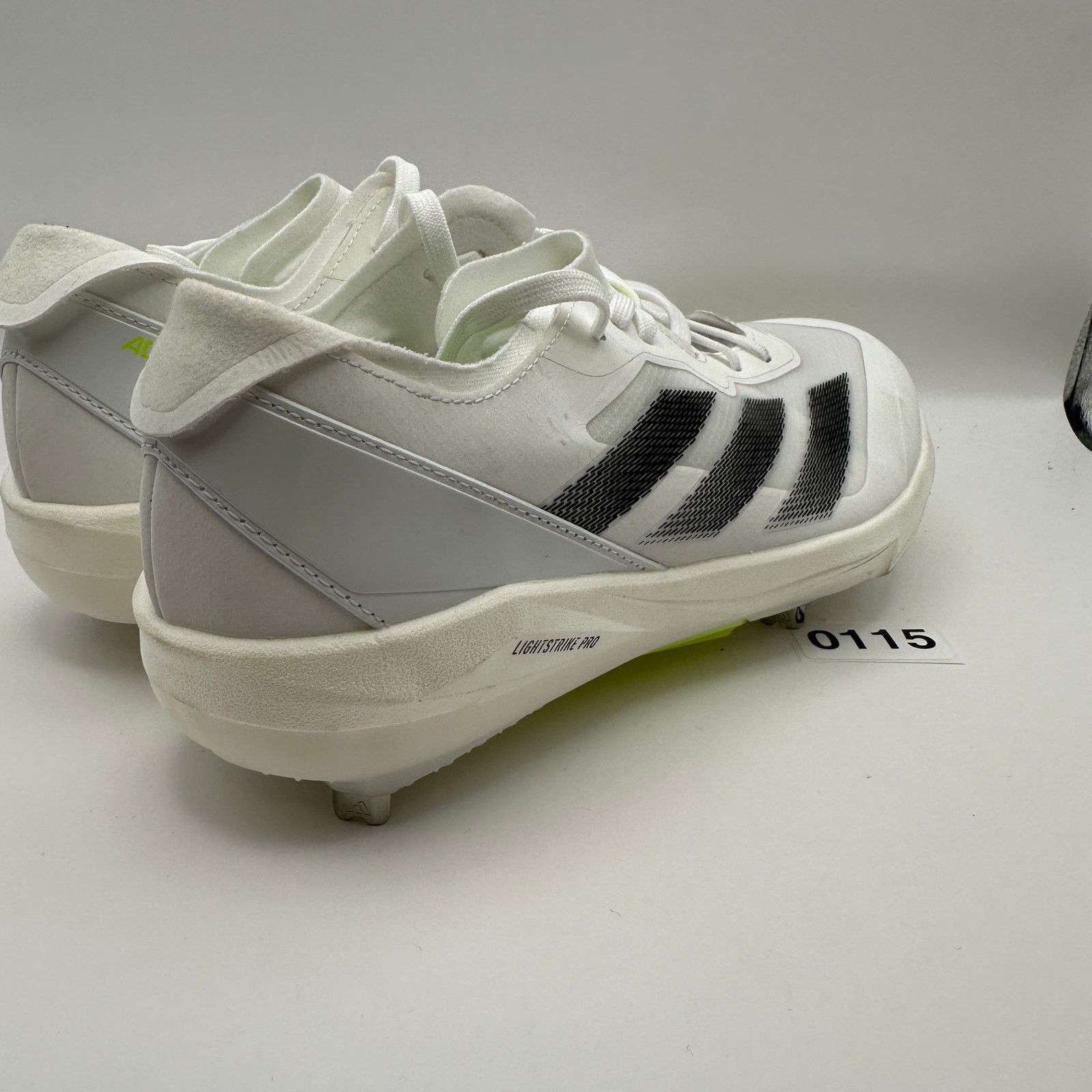 Adidas Adidas Adizero Instinct+ Softball Cleats Wms 8.5 White/Neon Size US 8.5 / IT 38.5 - 4 Thumbnail