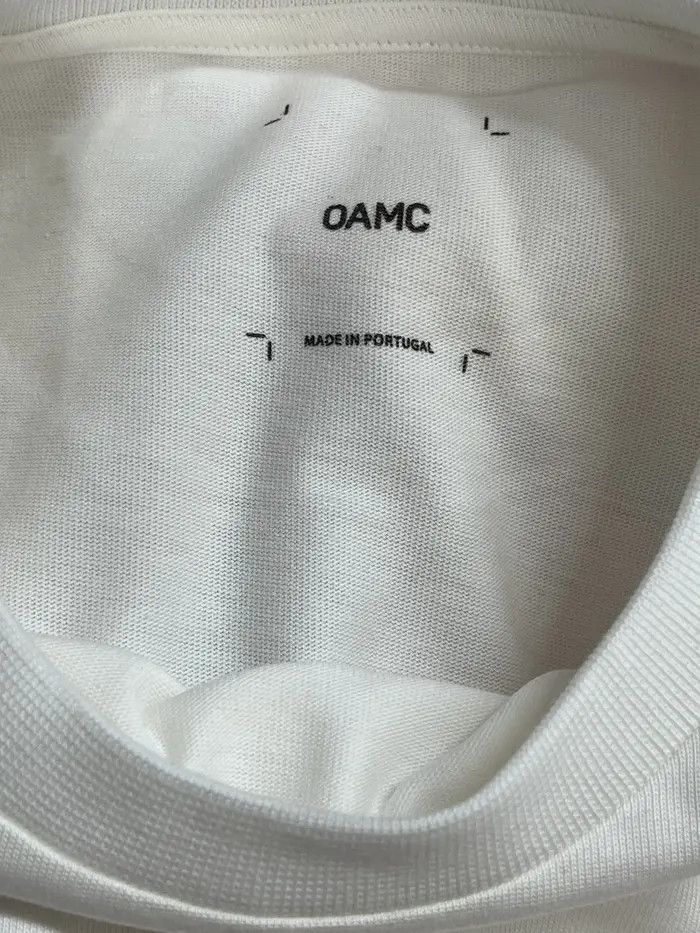 OAMC o1mle1124 Aquafix Short Sleeve T-Shirt in White Size US XS / EU 42 / 0 - 4 Thumbnail
