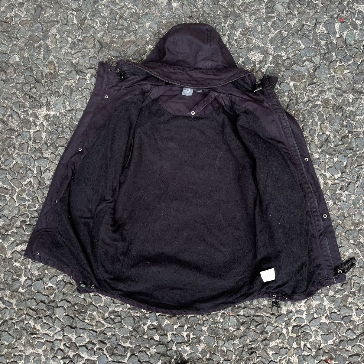Armani Exchange Armani Exchange Technical Panel Stow-Hood Jacket Size US S / EU 44-46 / 1 - 10 Thumbnail
