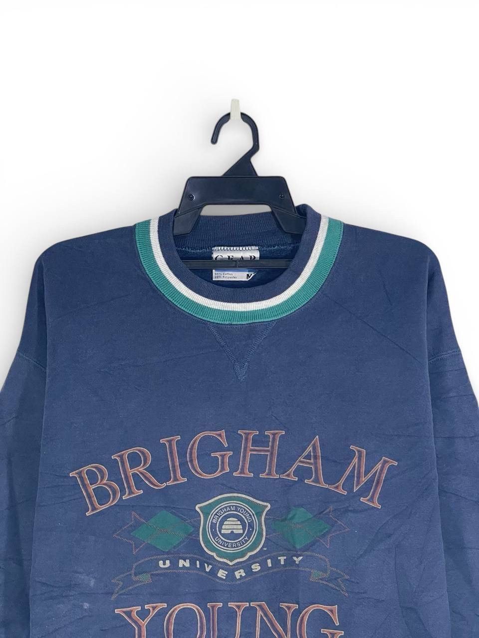 Other Vintage 90 brigham young university sweatshirt jumper size M Size US M / EU 48-50 / 2 - 2 Thumbnail