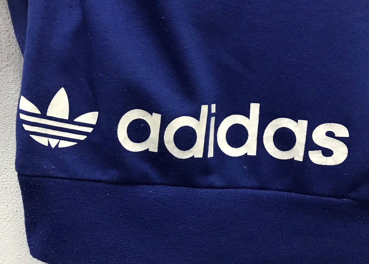 Adidas × Vintage Vintage Adidas Big Logo Made In Germany Hoodie Size US M / EU 48-50 / 2 - 6 Thumbnail
