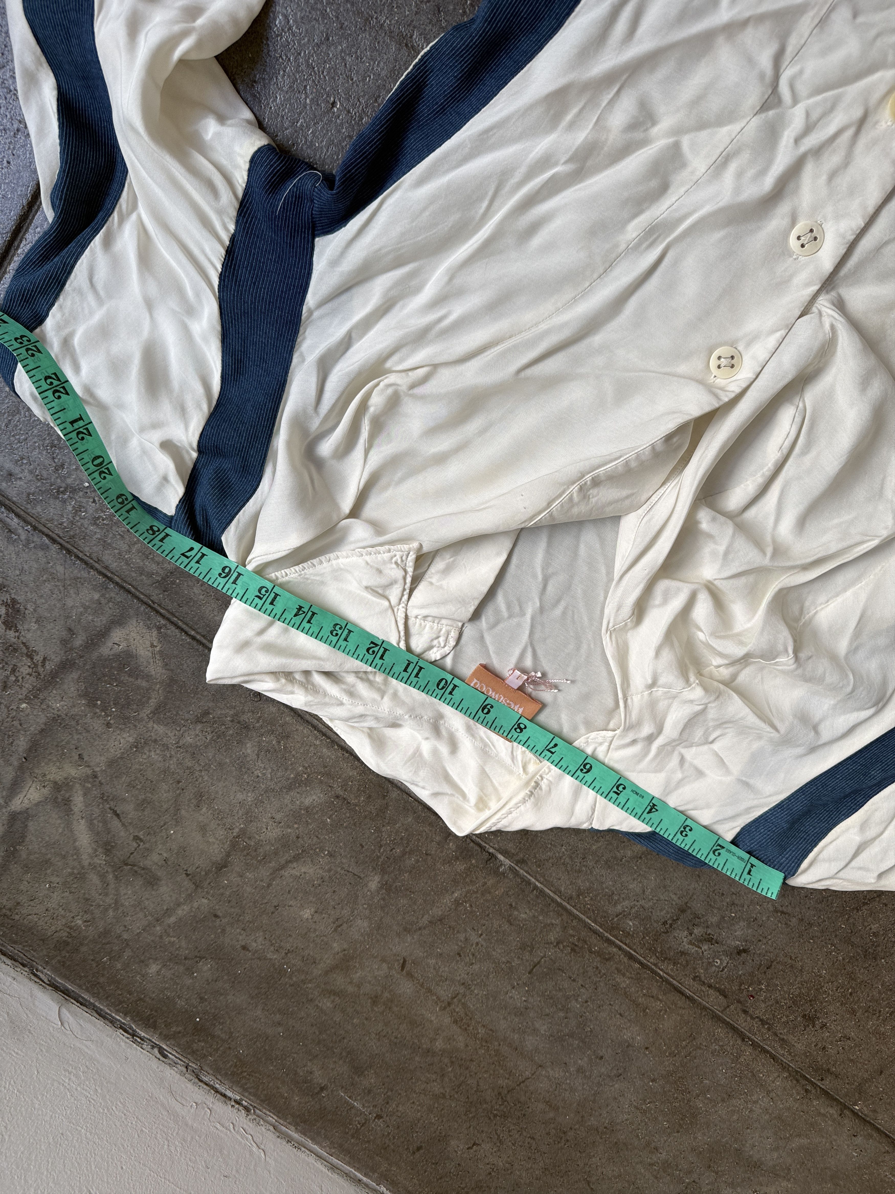 Vivienne Westwood 2016 Silk Blend Button Up Andreas Kronthaler Top Size M / US 6-8 / IT 42-44 - 10 Thumbnail