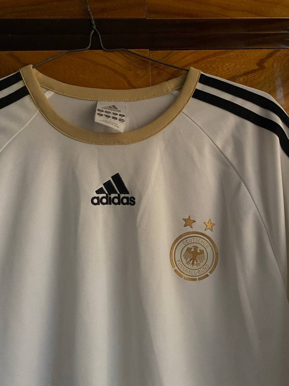 Vintage germany 2000's football shirt jersey adidas Size US M / EU 48-50 / 2 - 2 Thumbnail