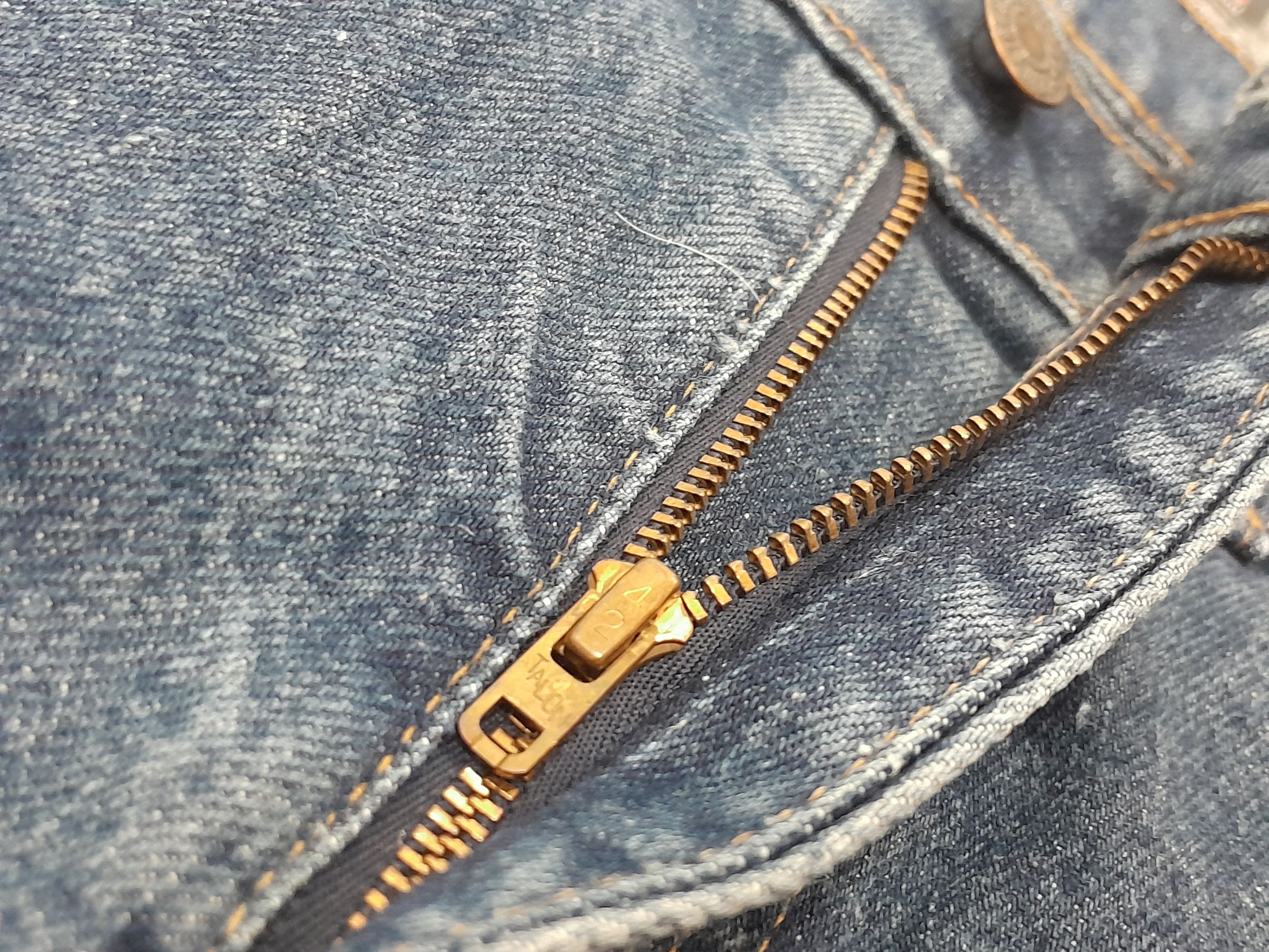 Levi's Levis 646 Bell Bottom Flare Bootcut Orange Tab TALON Jeans Size US 28 / EU 44 - 9 Thumbnail