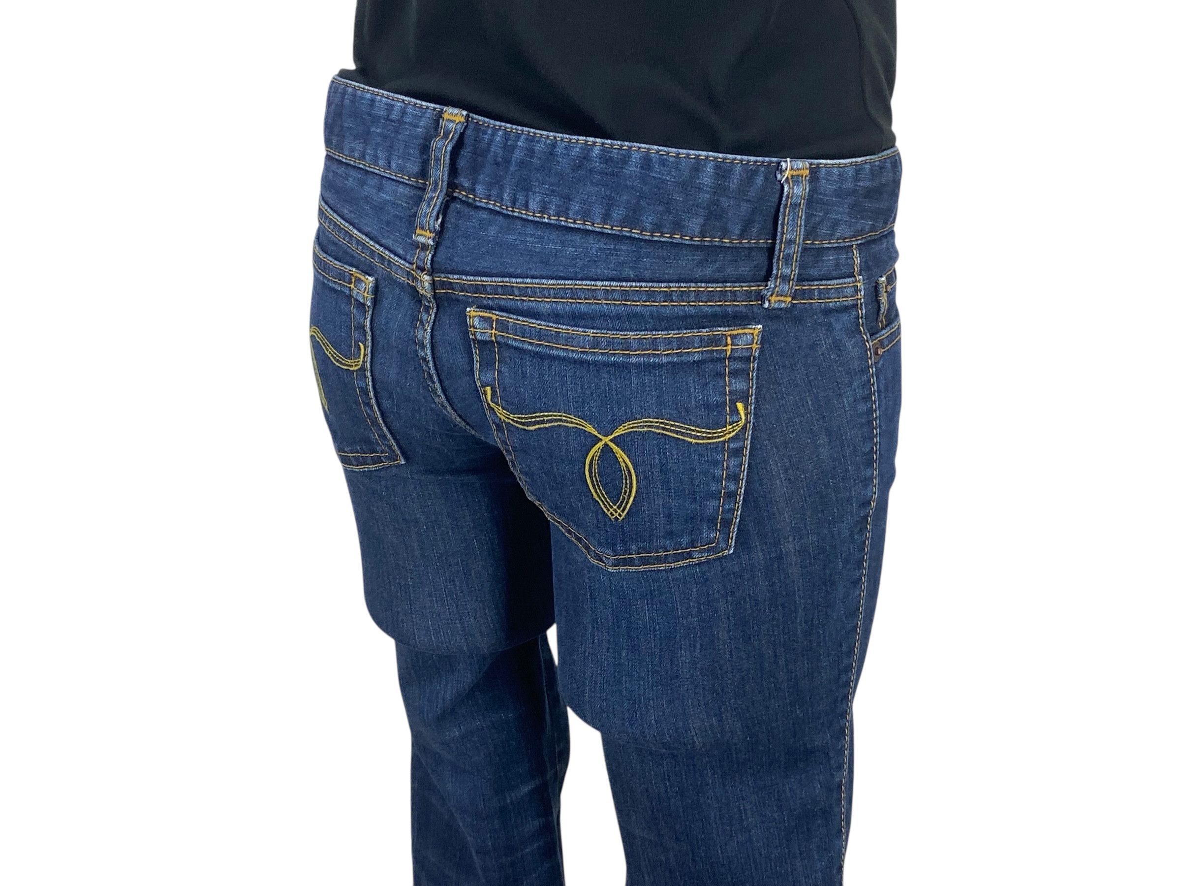 Japanese Brand Skinny Jeans Low Rise Women Jeans Size 26" / US 2 / IT 38 - 7 Thumbnail