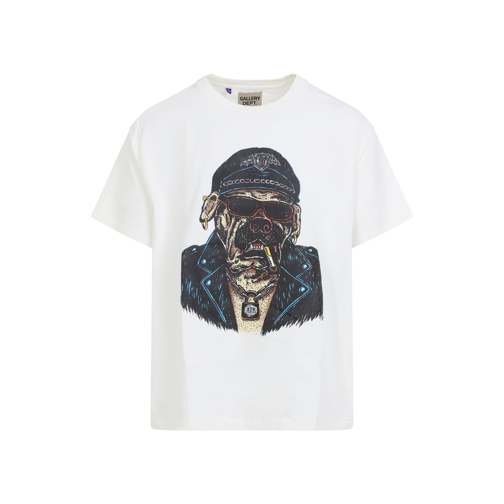 Gallery Dept. Gallery Dept. Oct Biker Dog T-Shirt Size US L / EU 52-54 / 3 - 1 Thumbnail