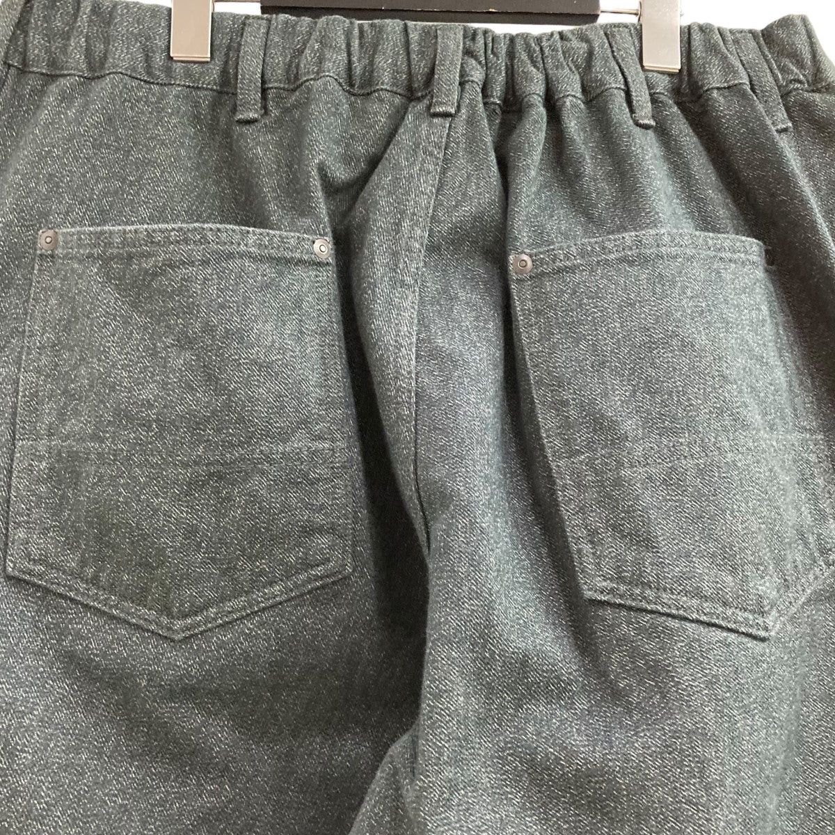 Yohji Yamamoto Black Scandal Wide Work Pants HJ-P97-041 Size US 33 - 4 Thumbnail
