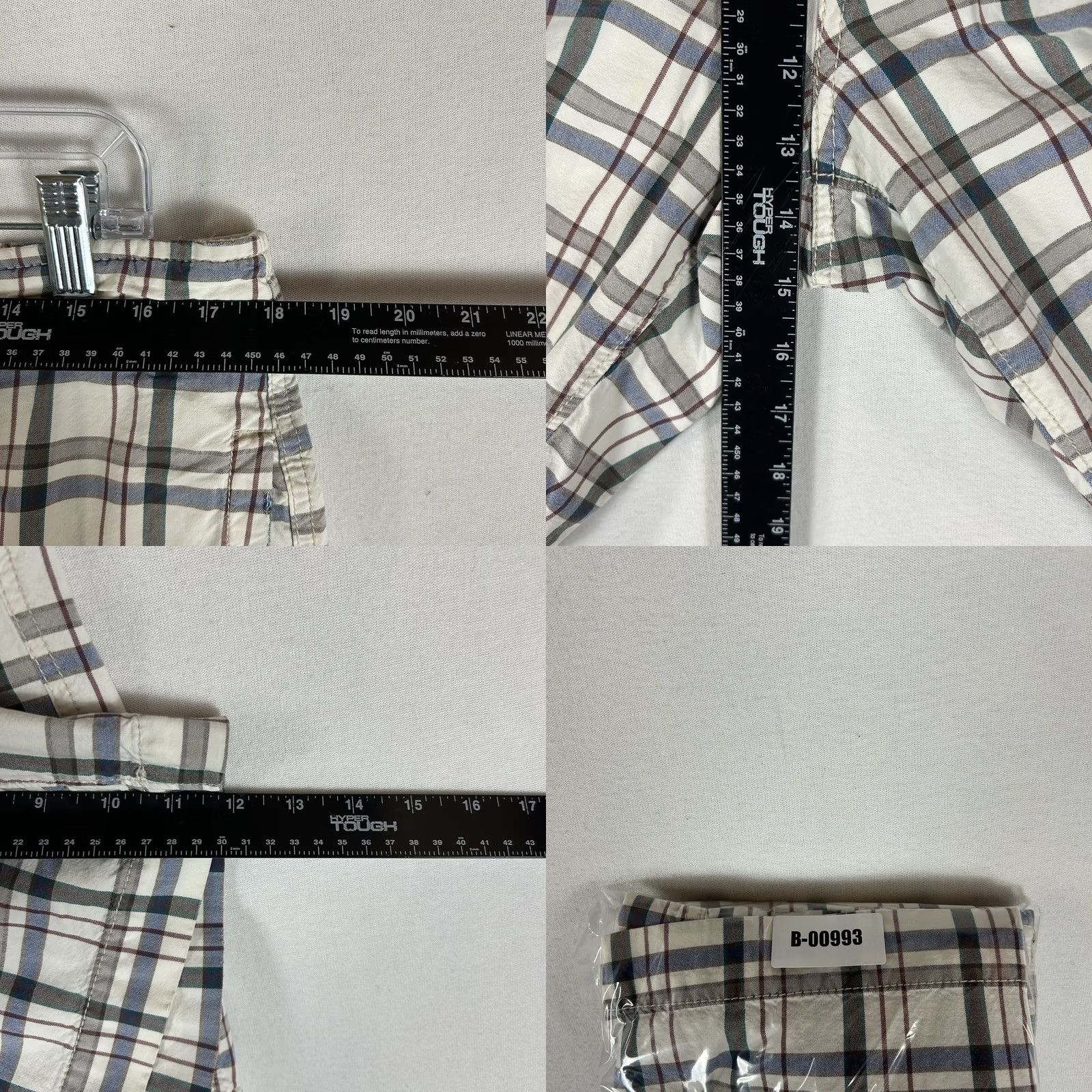 American Eagle Outfitters VINTAGE American Eagle Cargo Shorts Mens 33 Plaid Canvas 12 Inseam Casual Modern Classic Buckle Button Zipper Pockets Logo Rise High 33 in Waist Mens Size US 33 - 8 Thumbnail