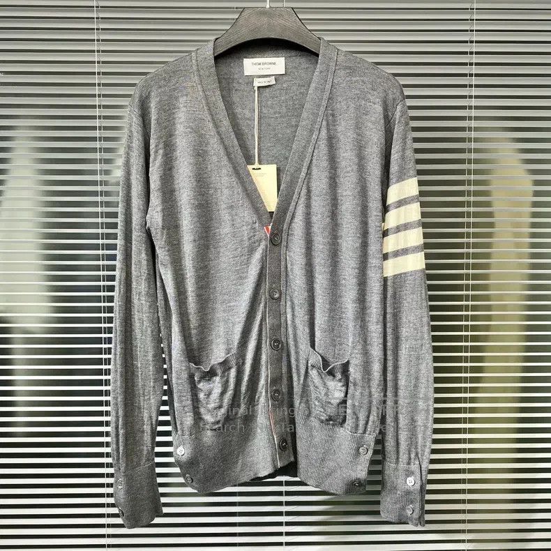 Thom Browne Thom Browne Cashmere Knit Cardigan Size US S / EU 44-46 / 1 - 1 Thumbnail