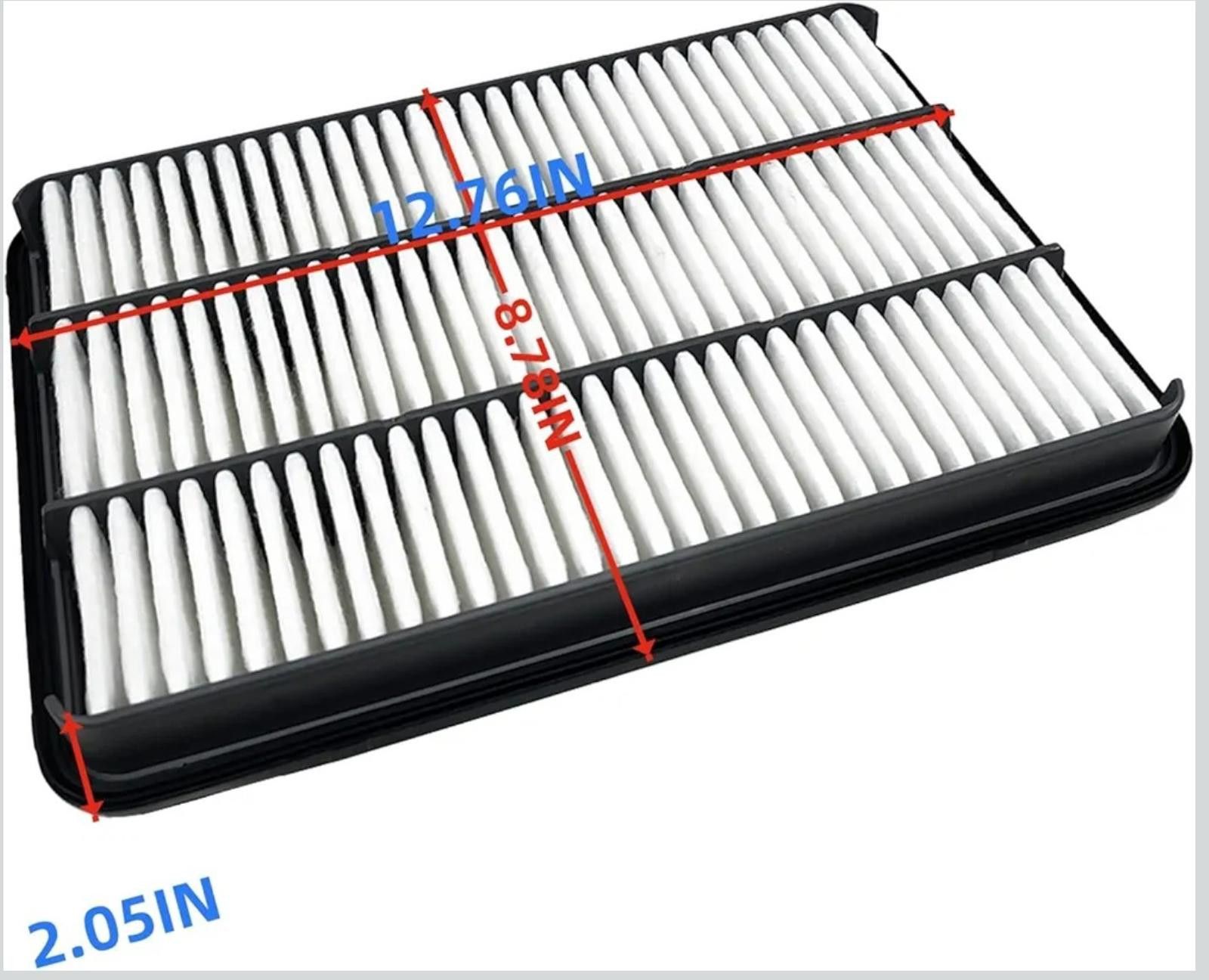 Other 2x Engine Air Filter for Ram 1500 6.2L V8 2021-2024 QT35115 Size ONE SIZE - 7 Thumbnail