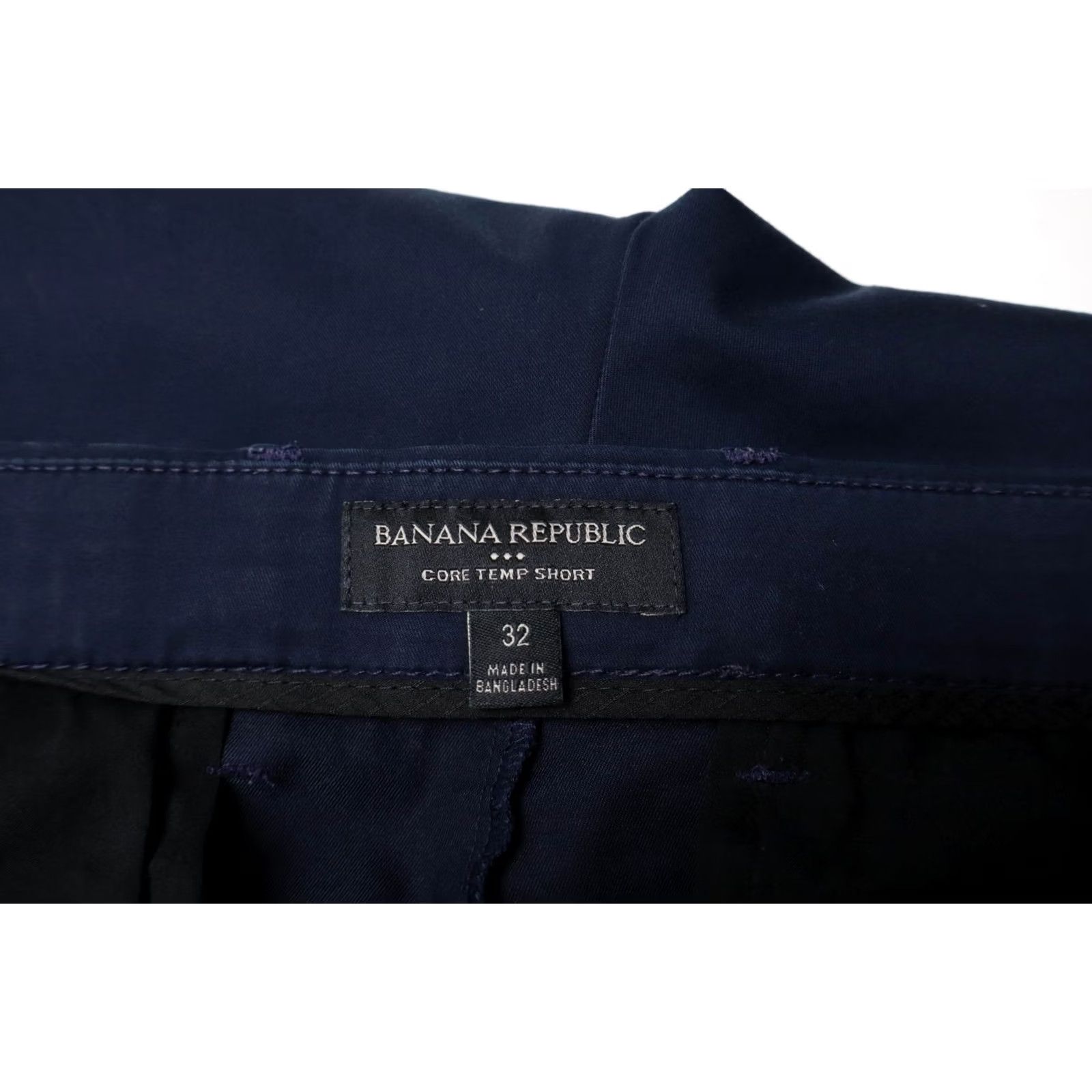 Banana Republic Banana Republic Men's Core Temp Short Shorts Classic Chino Zip Fly W32 Blue Size US 32 / EU 48 - 5 Thumbnail