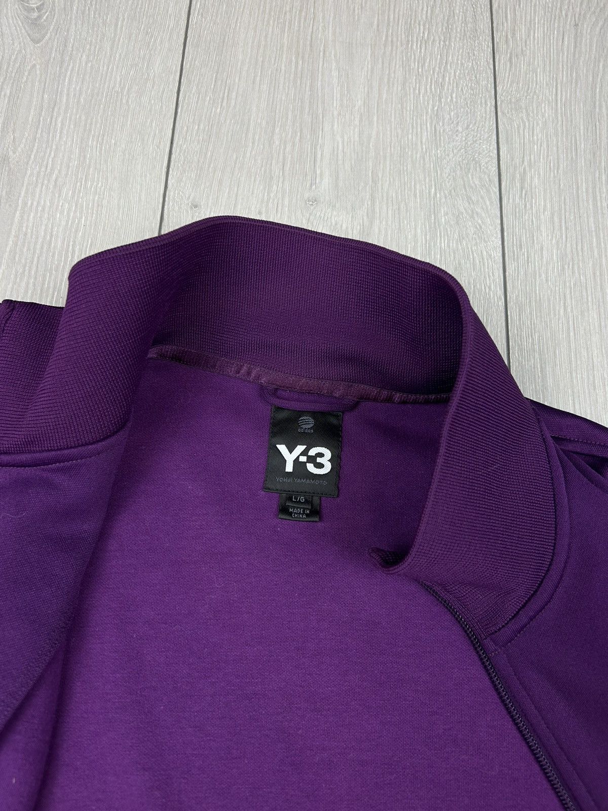Adidas × Vintage × Y-3 Y-3 x Adidas vintage Zip Track Jacket Violet Size L Size US L / EU 52-54 / 3 - 7 Thumbnail