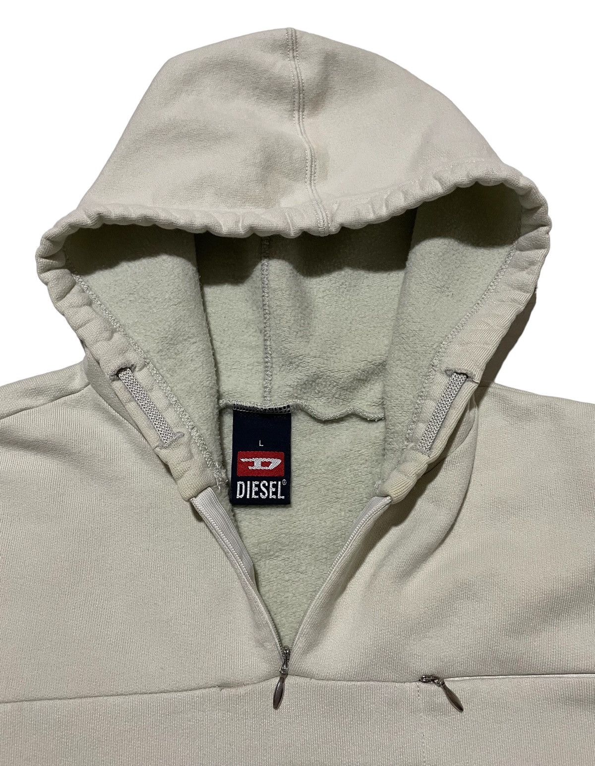 Diesel Diesel Half Zip Hoodie Size US L / EU 52-54 / 3 - 5 Thumbnail