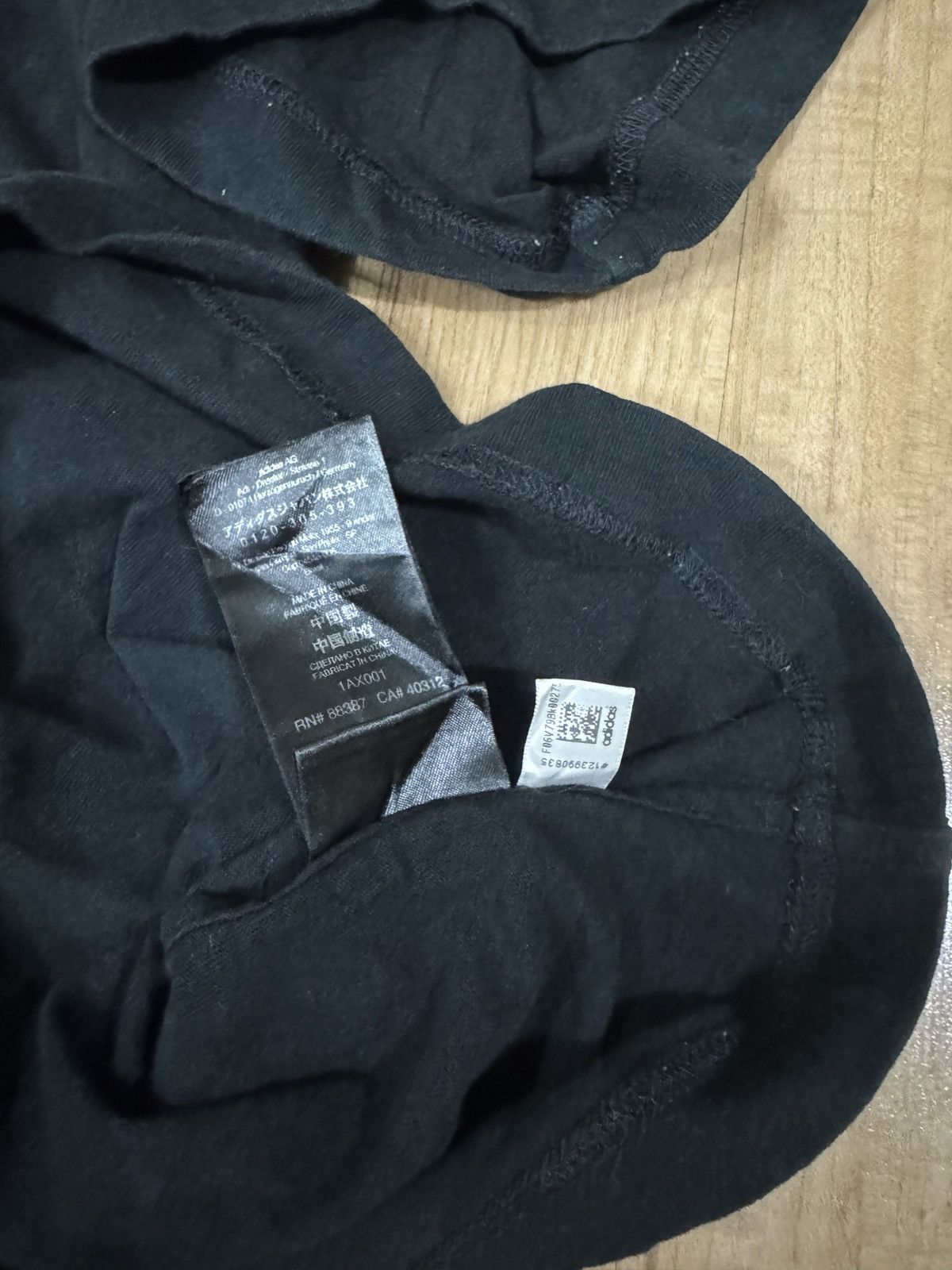 Adidas × Yohji Yamamoto YOHJI Y3 Black Signature TSHIRT Size US XL / EU 56 / 4 - 5 Thumbnail