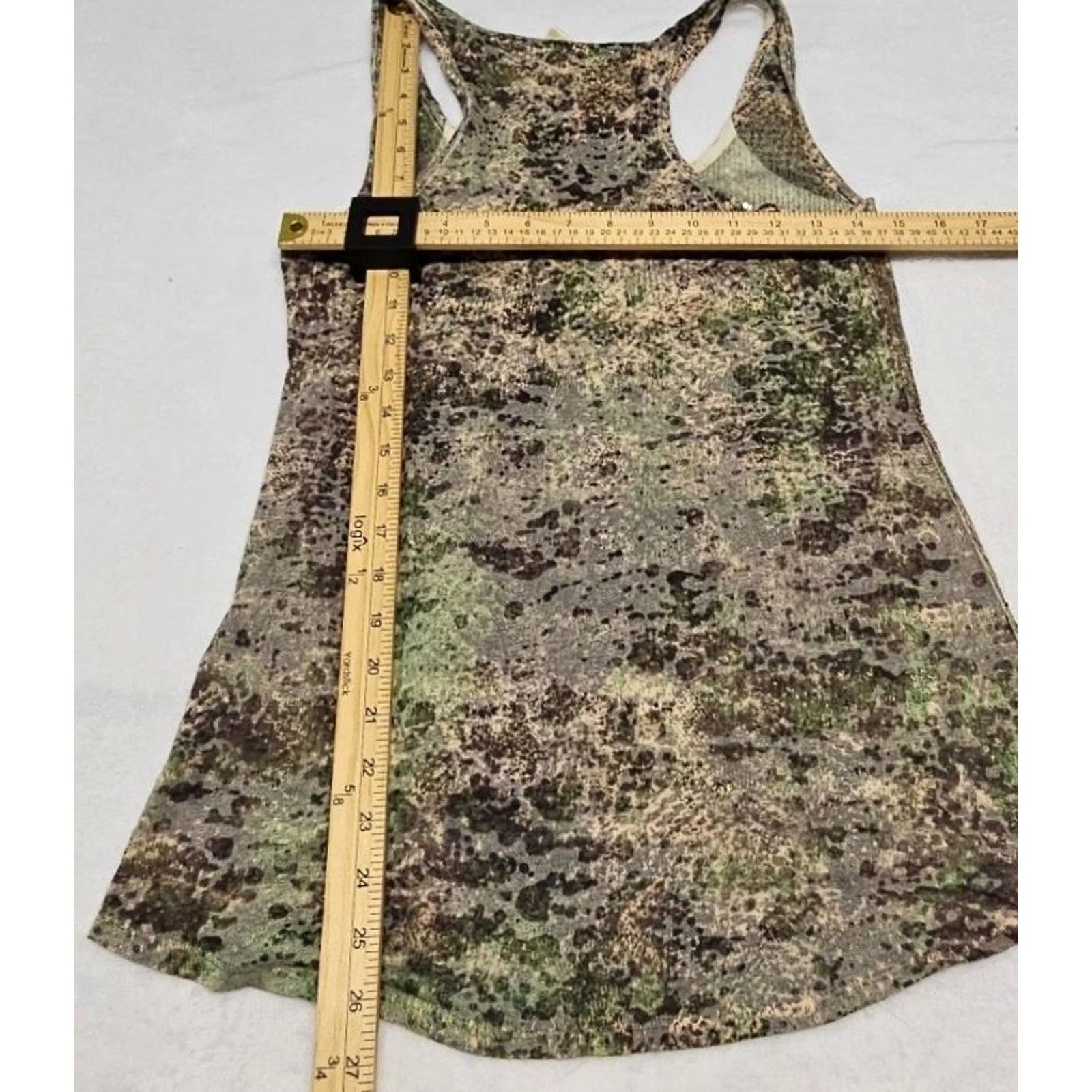 Vintage Women sequin sleeveless tank top Gold Party Metal Designer Abstract Scoop Neck S Size S / US 4 / IT 40 - 8 Thumbnail