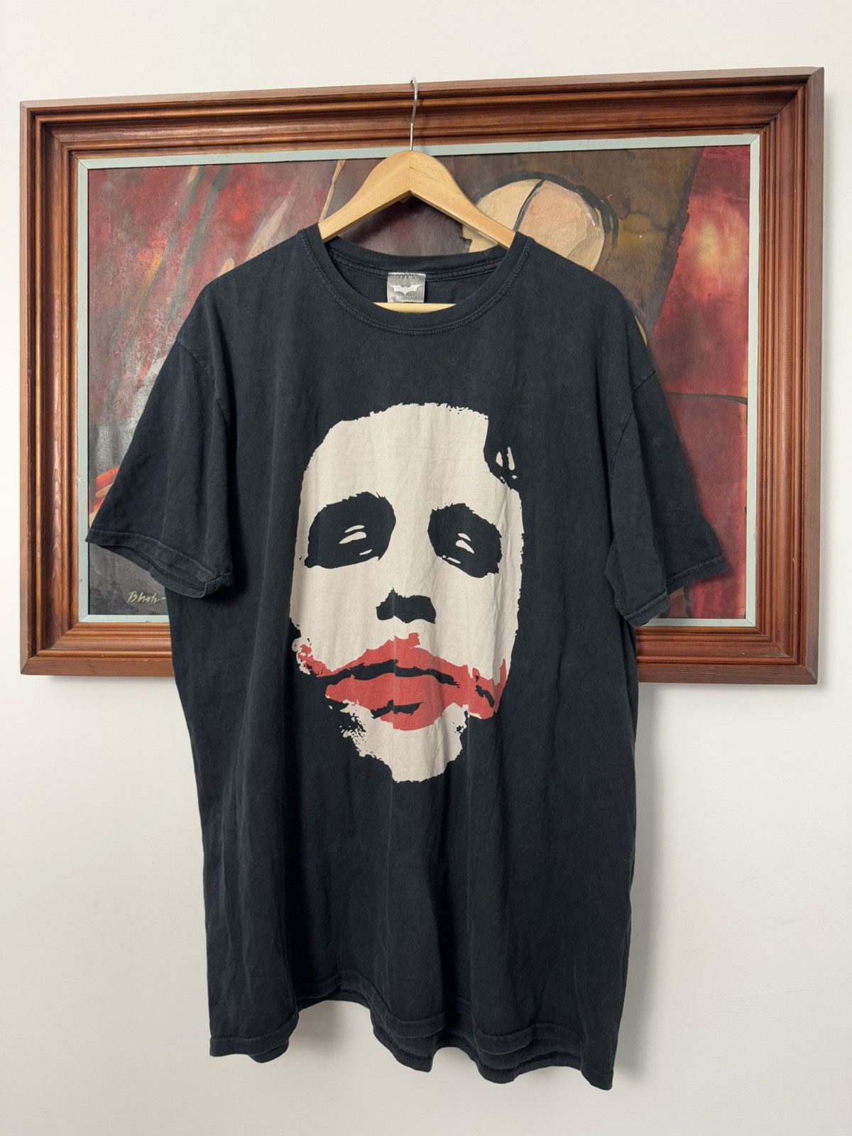 DC Comics × Vintage Y2K Batman Trilogy official Joker big Face 
