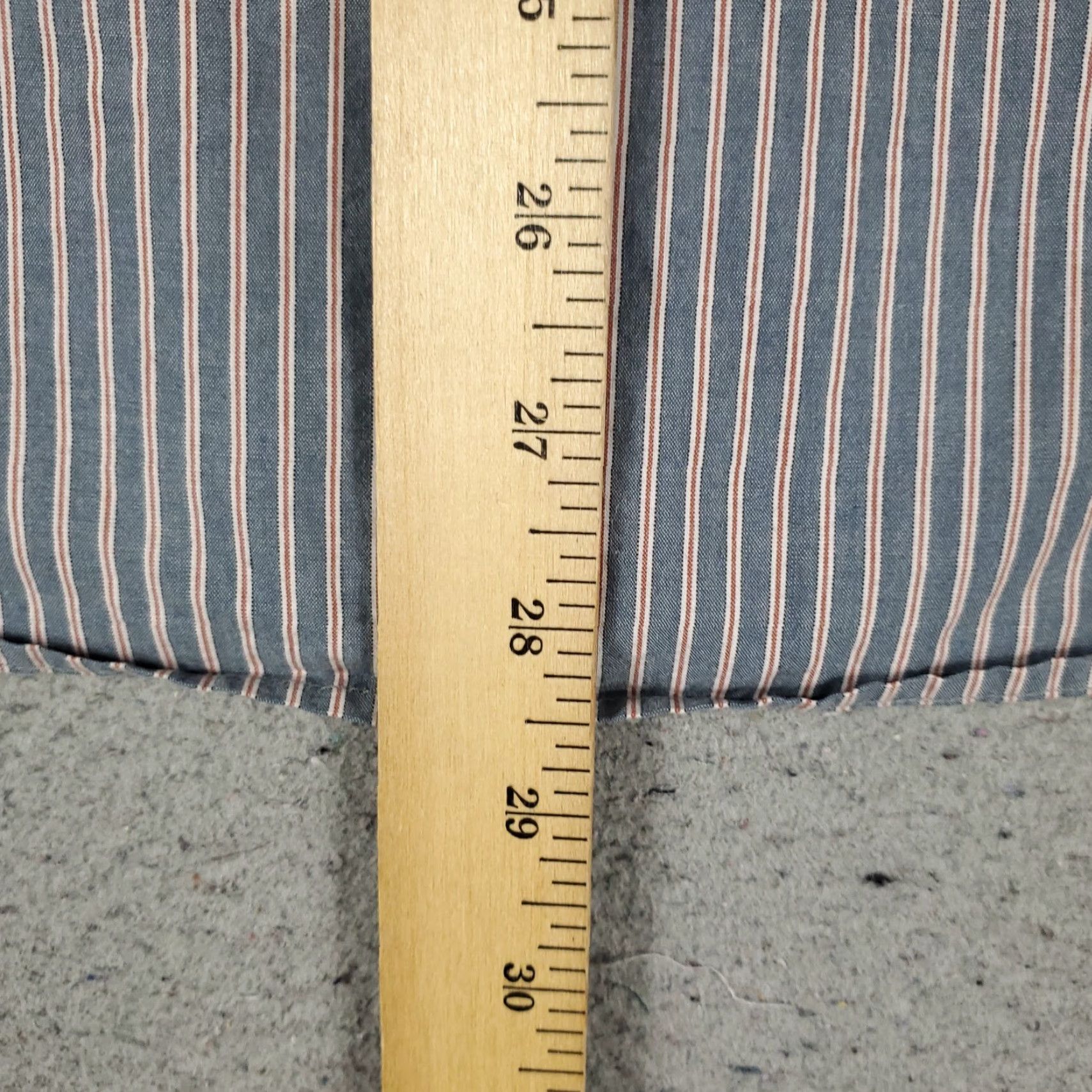 Club Monaco VINTAGE CLUB MONACO Shirt Mens Size Small Blue Striped Button-Up Long Sleeve, Regular Fit, 100% Cotton, Men’s Classic Casual Subtle Pockets Size US S / EU 44-46 / 1 - 6 Thumbnail