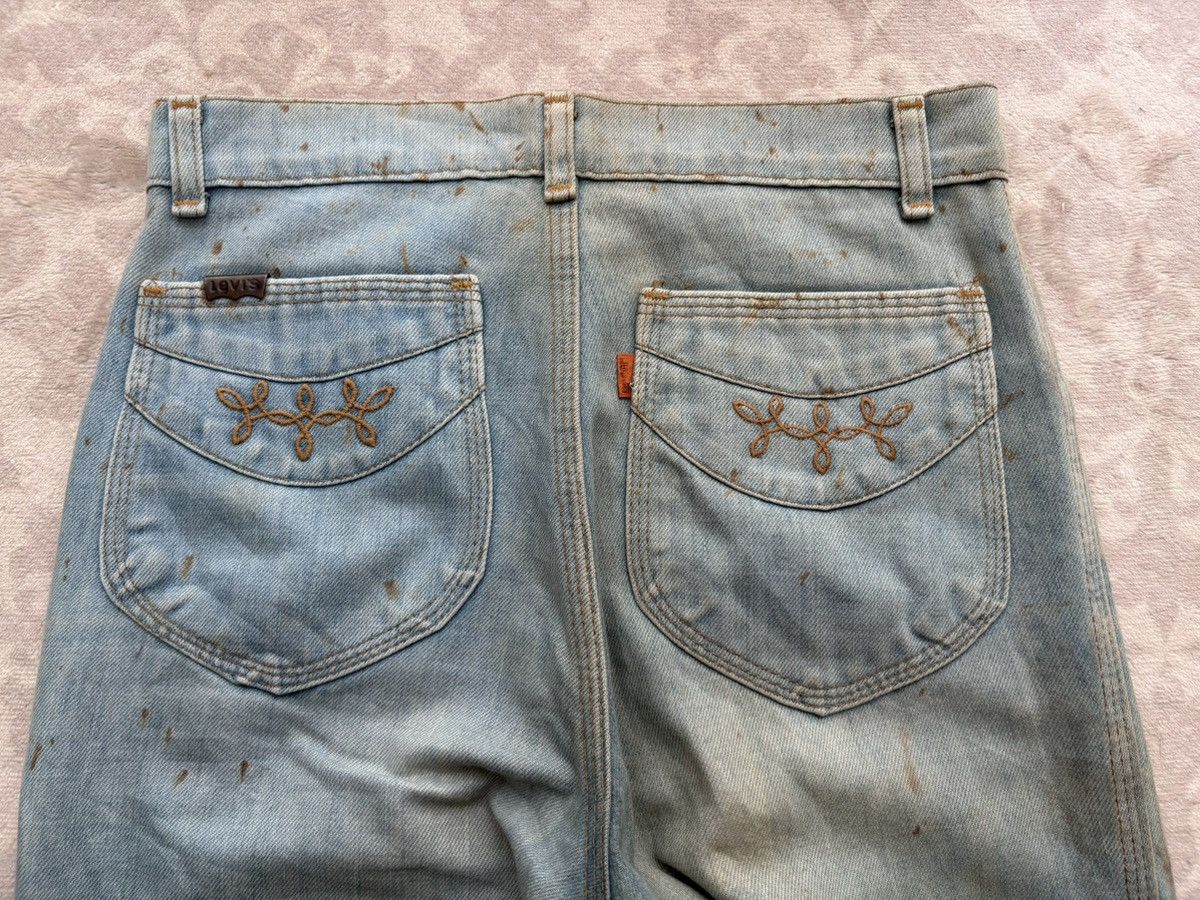 Levi's Vintage Clothing HOLY GRAIL 70’s ULTRA-RARE Levis 646 Orange Tab Museum Piece Size US 28 / EU 44 - 12 Thumbnail