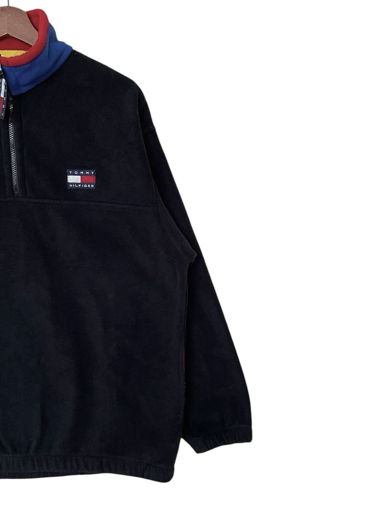 Tommy Hilfiger × Vintage Vintage Brand Tommy Hilfiger Half Zipper Fleece 1990s Size US M / EU 48-50 / 2 - 3 Thumbnail