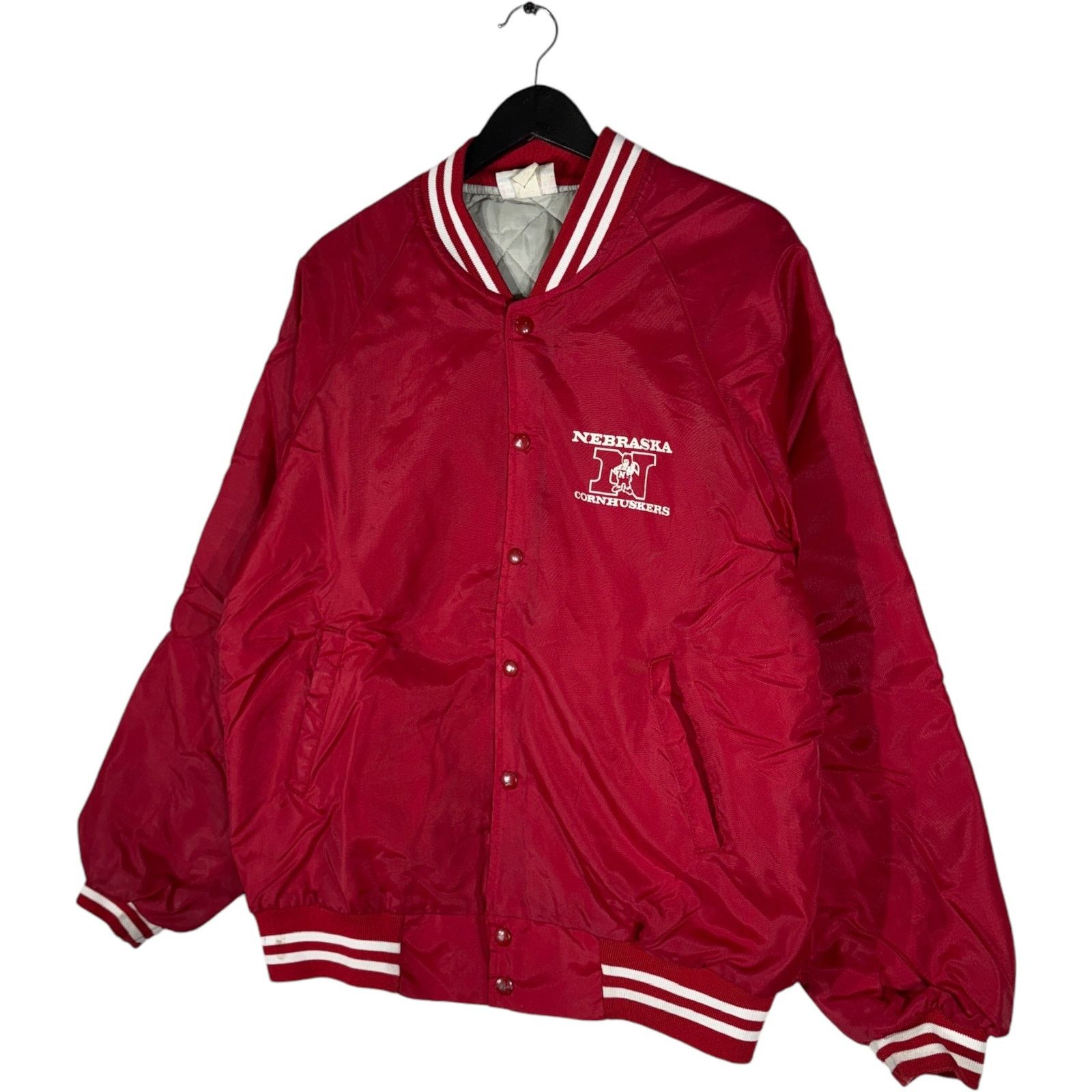 Vintage Vintage Nebraska Cornhuskers Varsity Jacket Size US XL / EU 56 / 4 - 3 Thumbnail