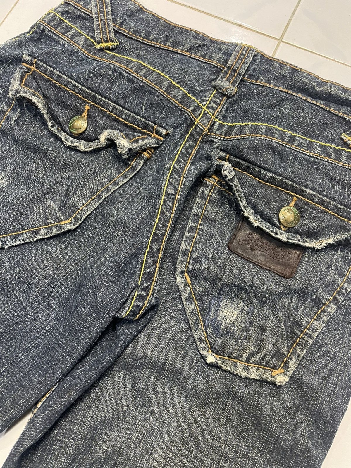 Hysteric Glamour Japanese Brand Flared Denim Size US 30 / EU 46 - 6 Thumbnail