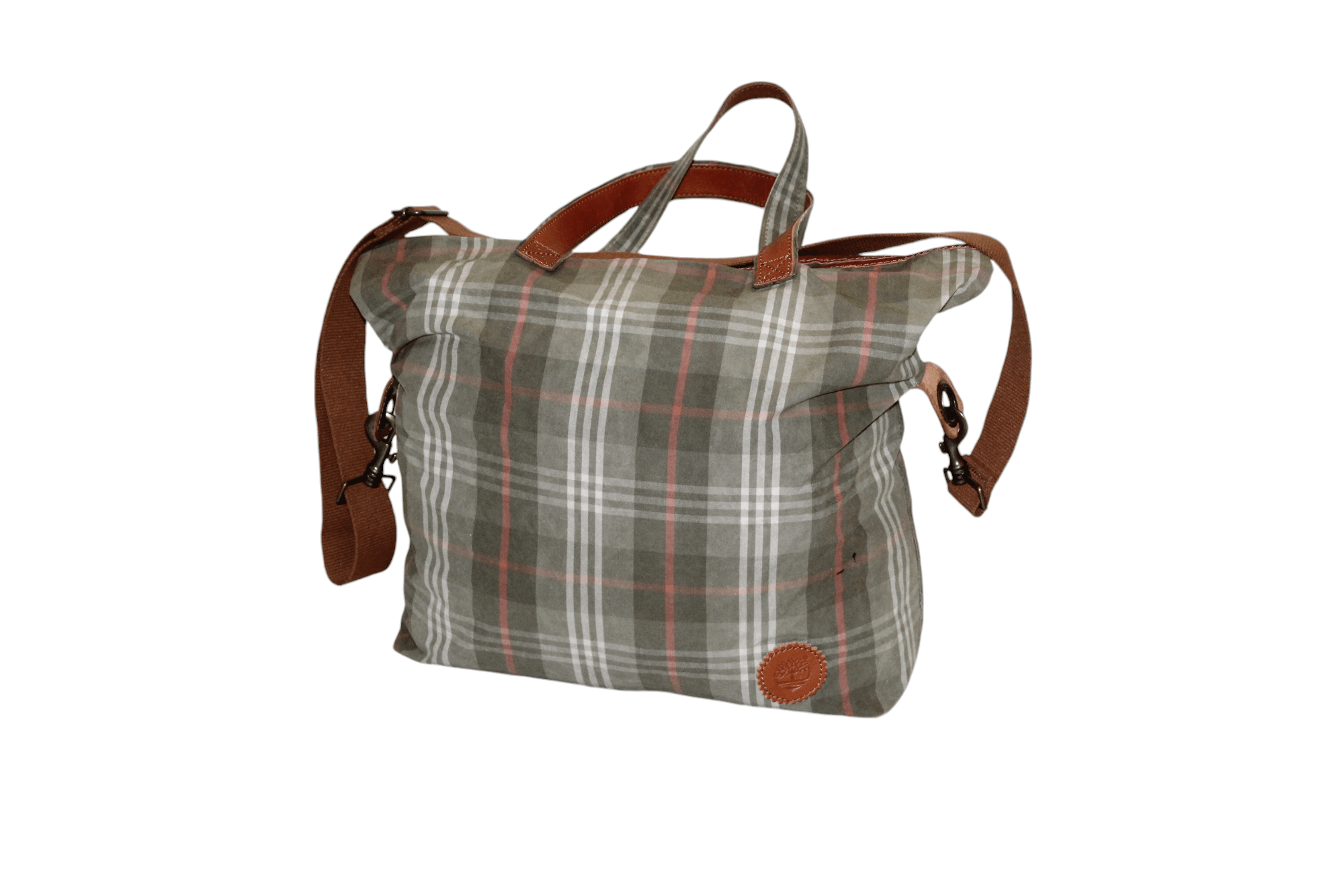 Timberland 90's Timberland Tartan Canvas crossbody bag. made in italy Size ONE SIZE - 1 Thumbnail